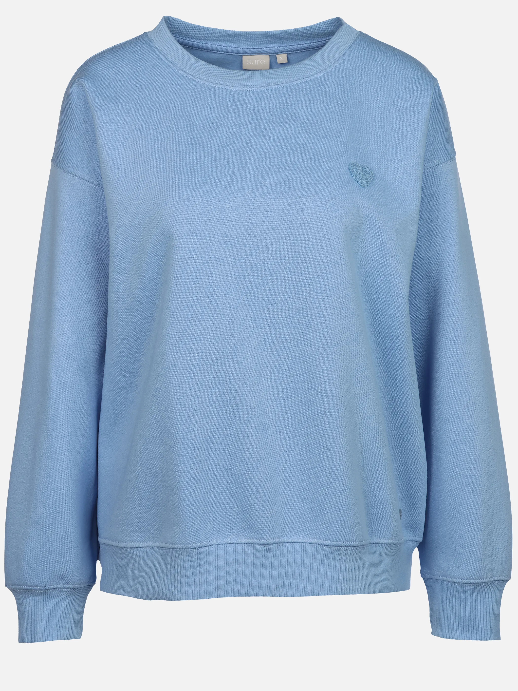 Sure Da. Sweatshirt m. Stickerei Rot 928160 BURGUND 1