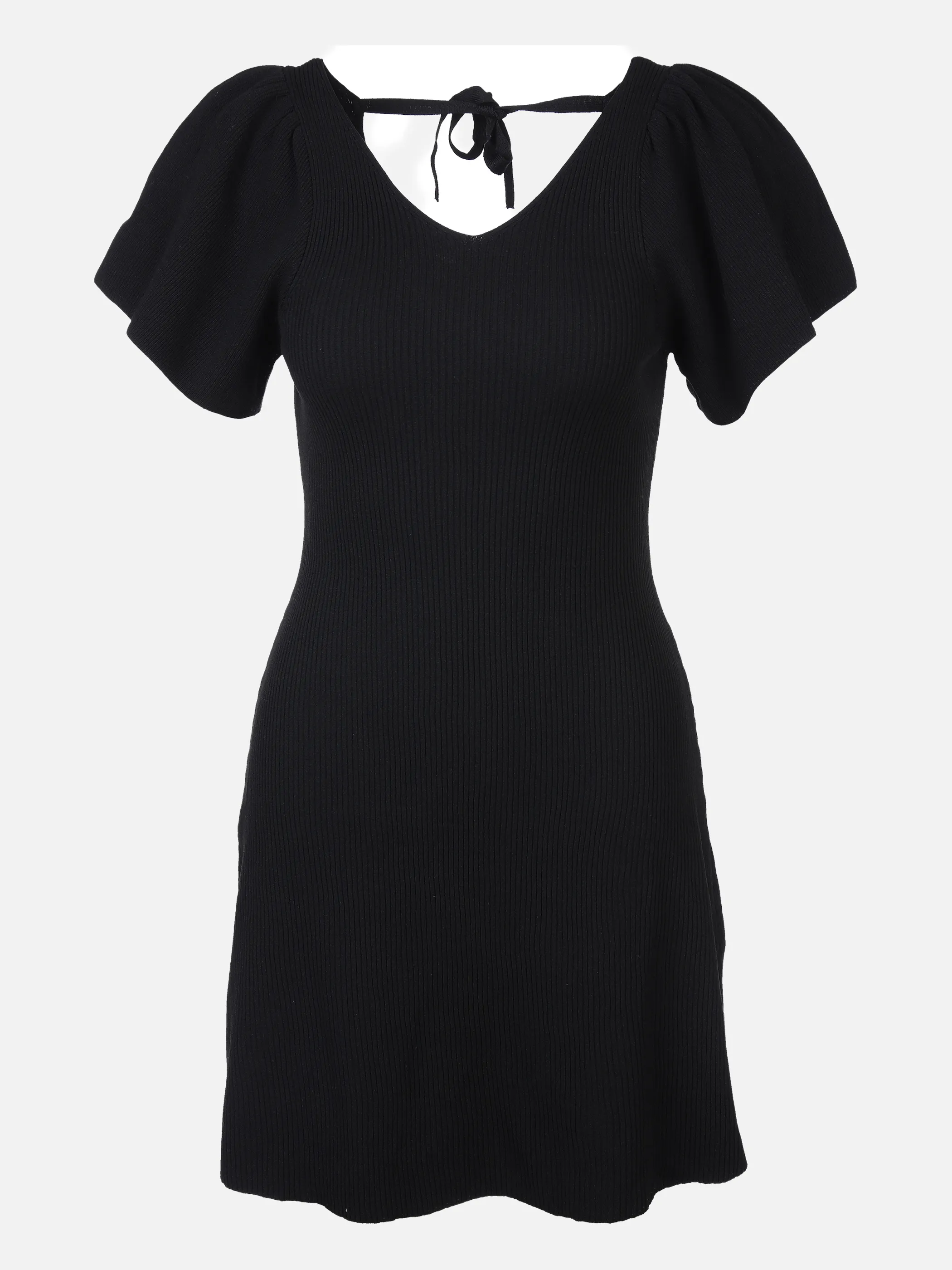 Only 15268705 ONLLEELO S/S V-NECK D Schwarz 863537 177911 1