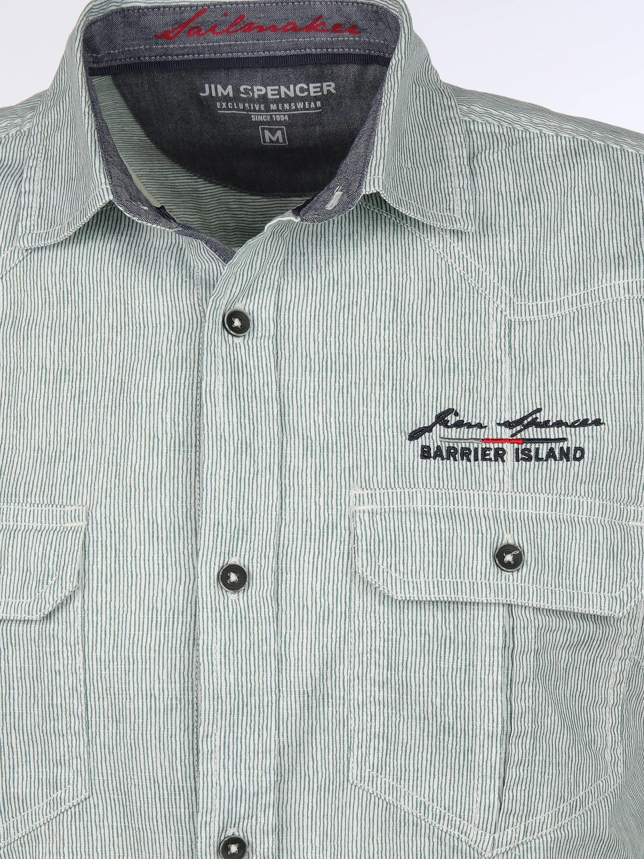 Jim Spencer He. Freizeithemd 1/2 Arm slub Grün 906578 MINT 3 Jim Spencer He. Freizeithemd 1/2 Arm slub Grün 906578 MINT 3