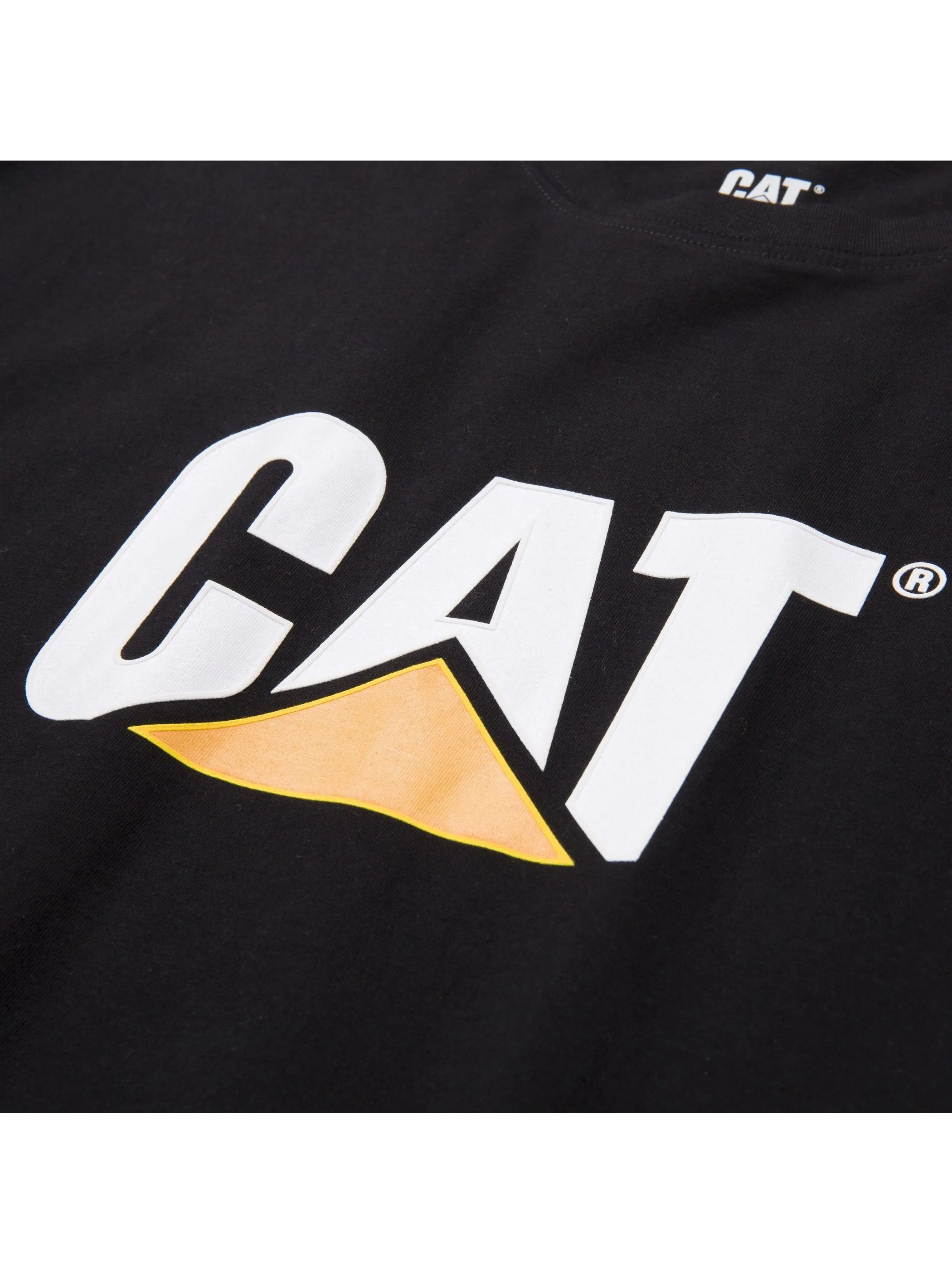 CAT TM LOGO TEE Schwarz 928110 016 4