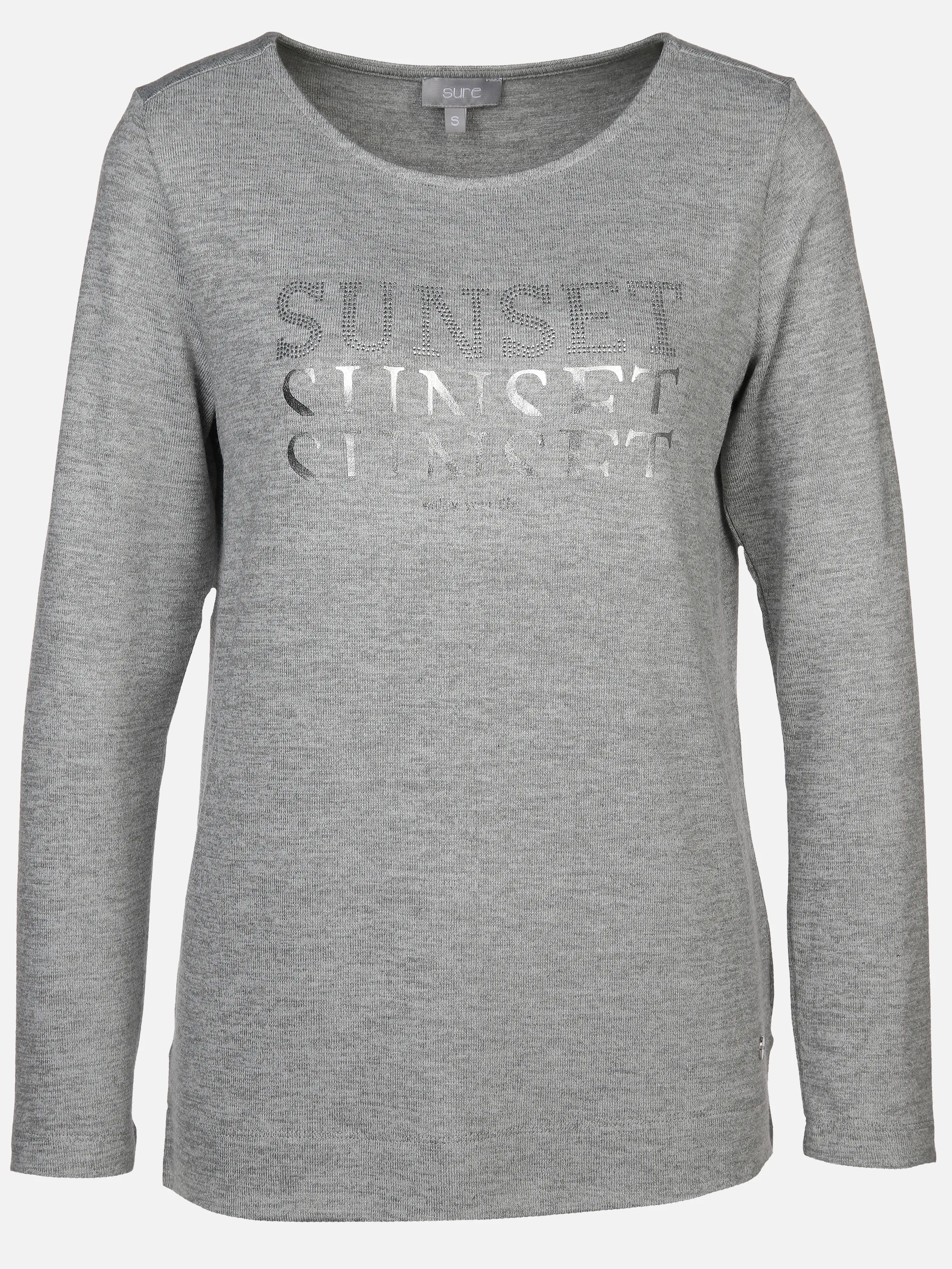 Sure Da-Shirt m. Folienprint Grau 892120 GREYMEL 1