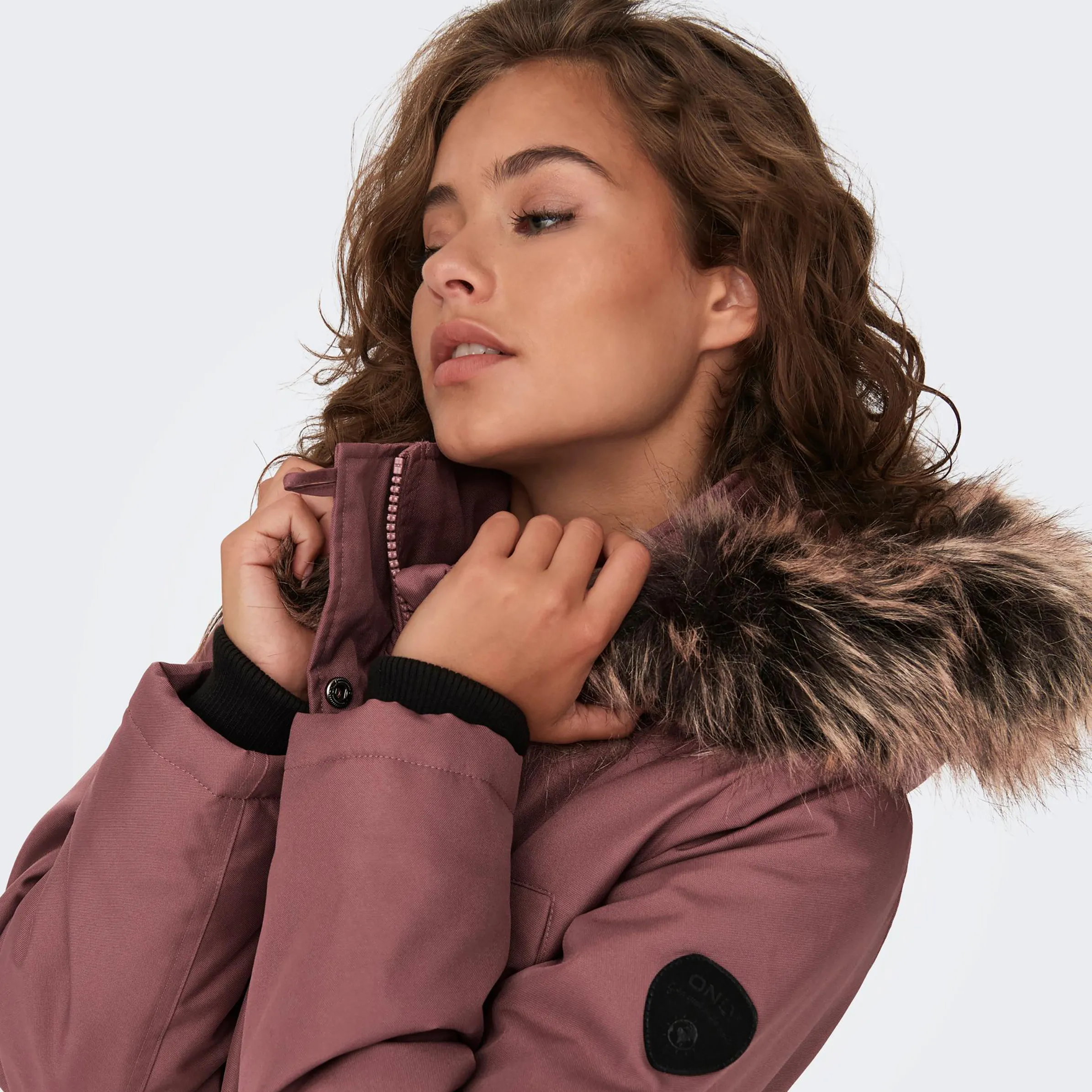 Only 15304625 ONLIRIS FUR WINTER PA Rosa 881641 207991003 3