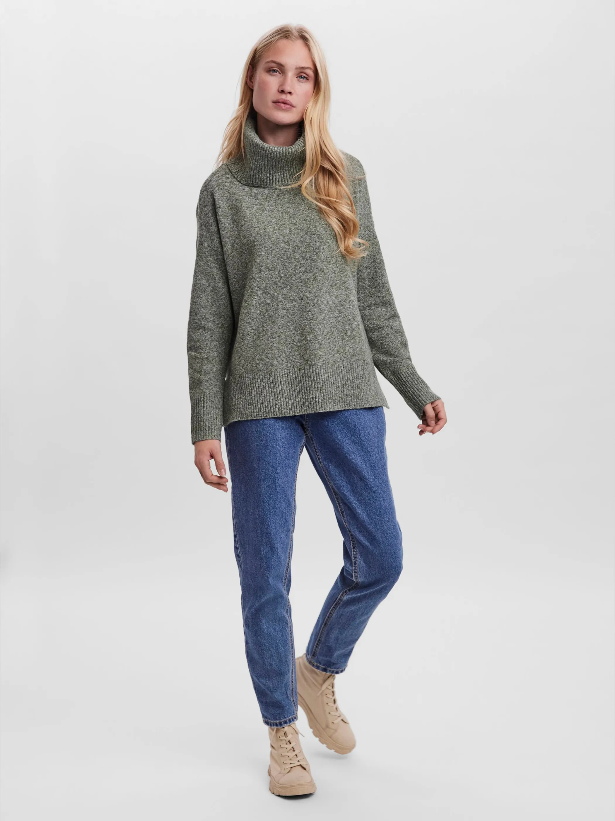 Vero Moda 10231324 VMDOFFY LS COWLNECK B Grün 842567 224196001 4 Vero Moda 10231324 VMDOFFY LS COWLNECK B Grün 842567 224196001 4