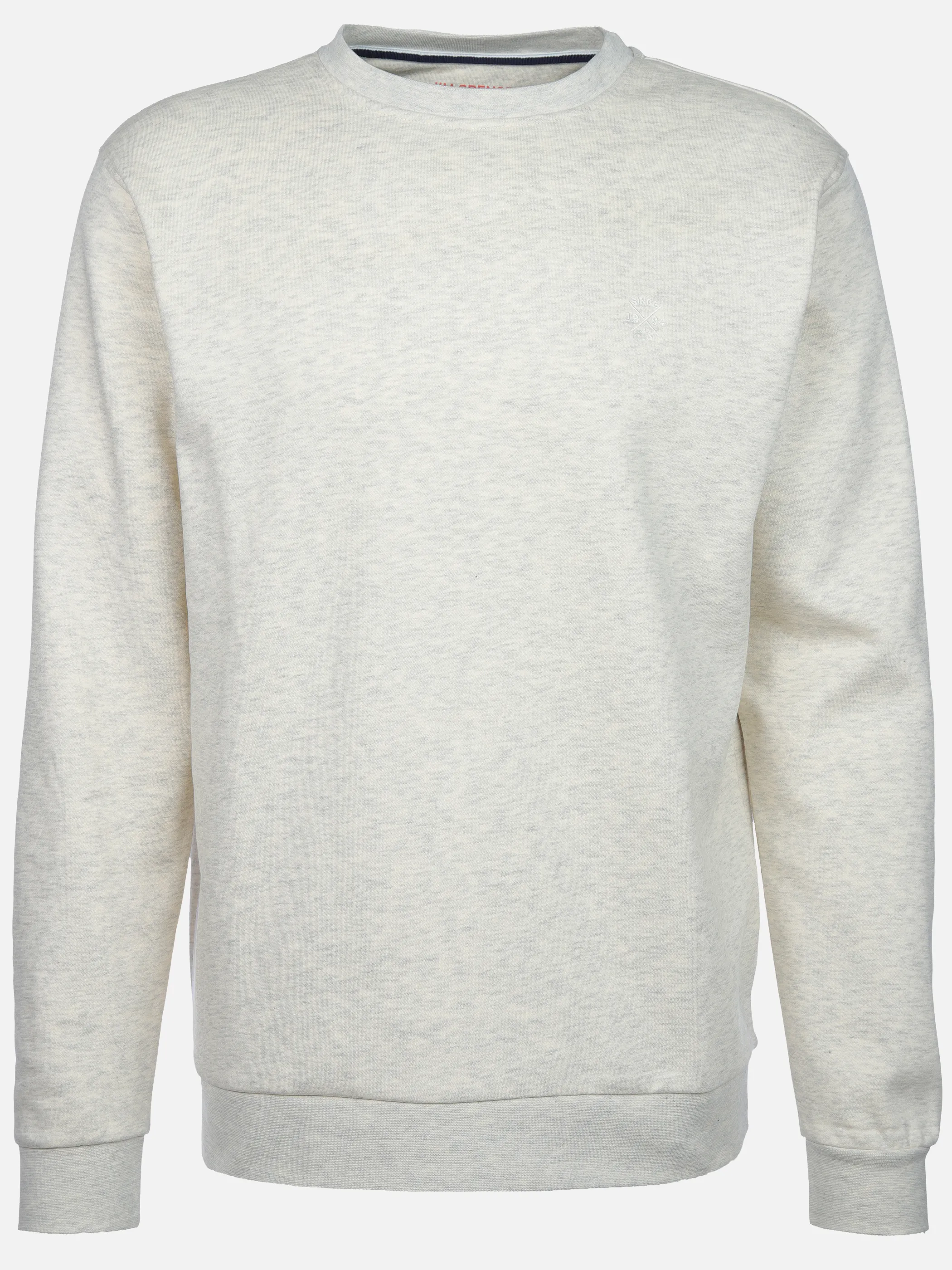 Jim Spencer He. Sweatshirt mel seasonal RH Beige 902172 BEIGE 1