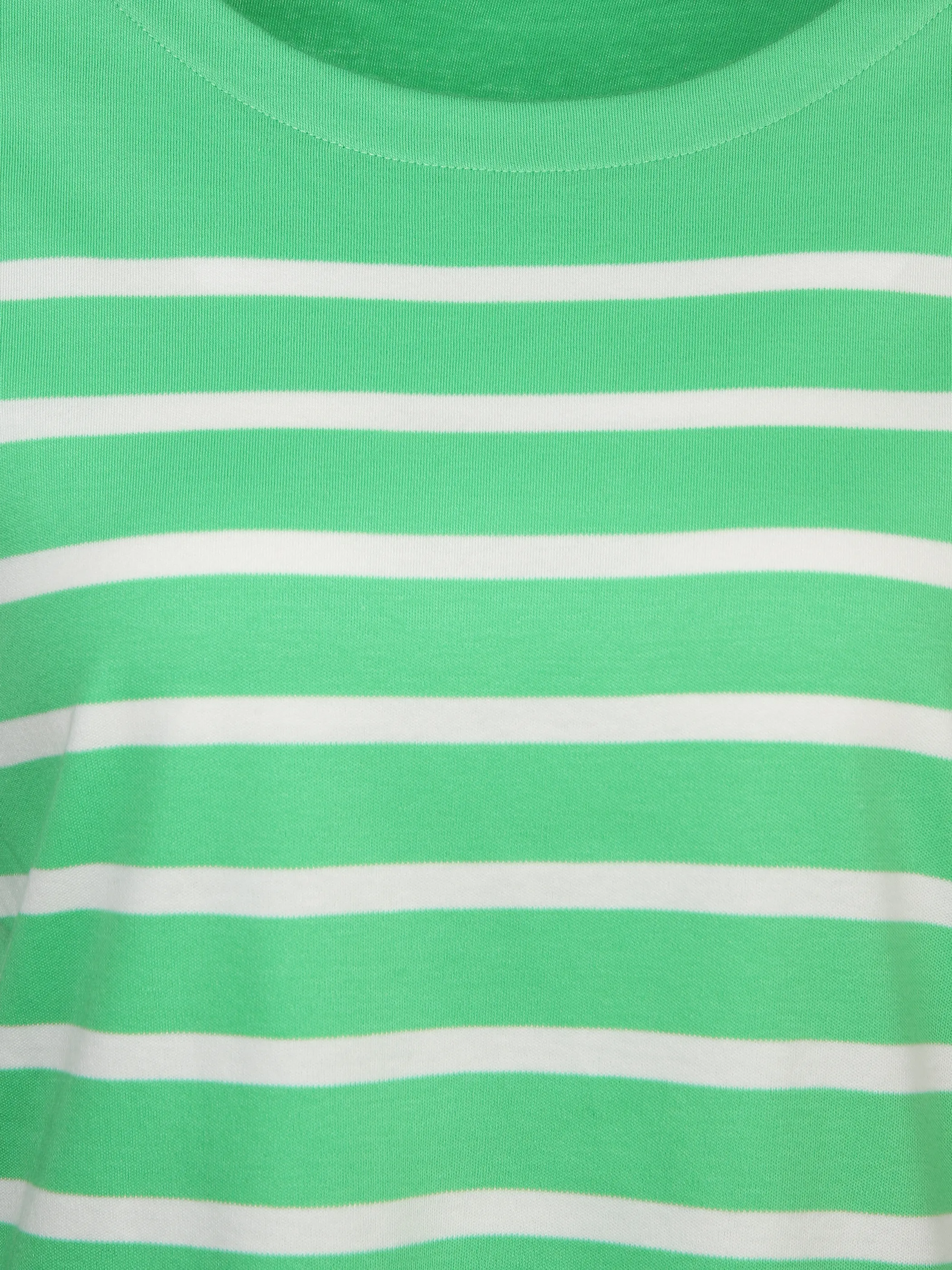 Sure Da-Streifenshirt m. 3/4 Arm Grün 889305 GREEN OFF 3