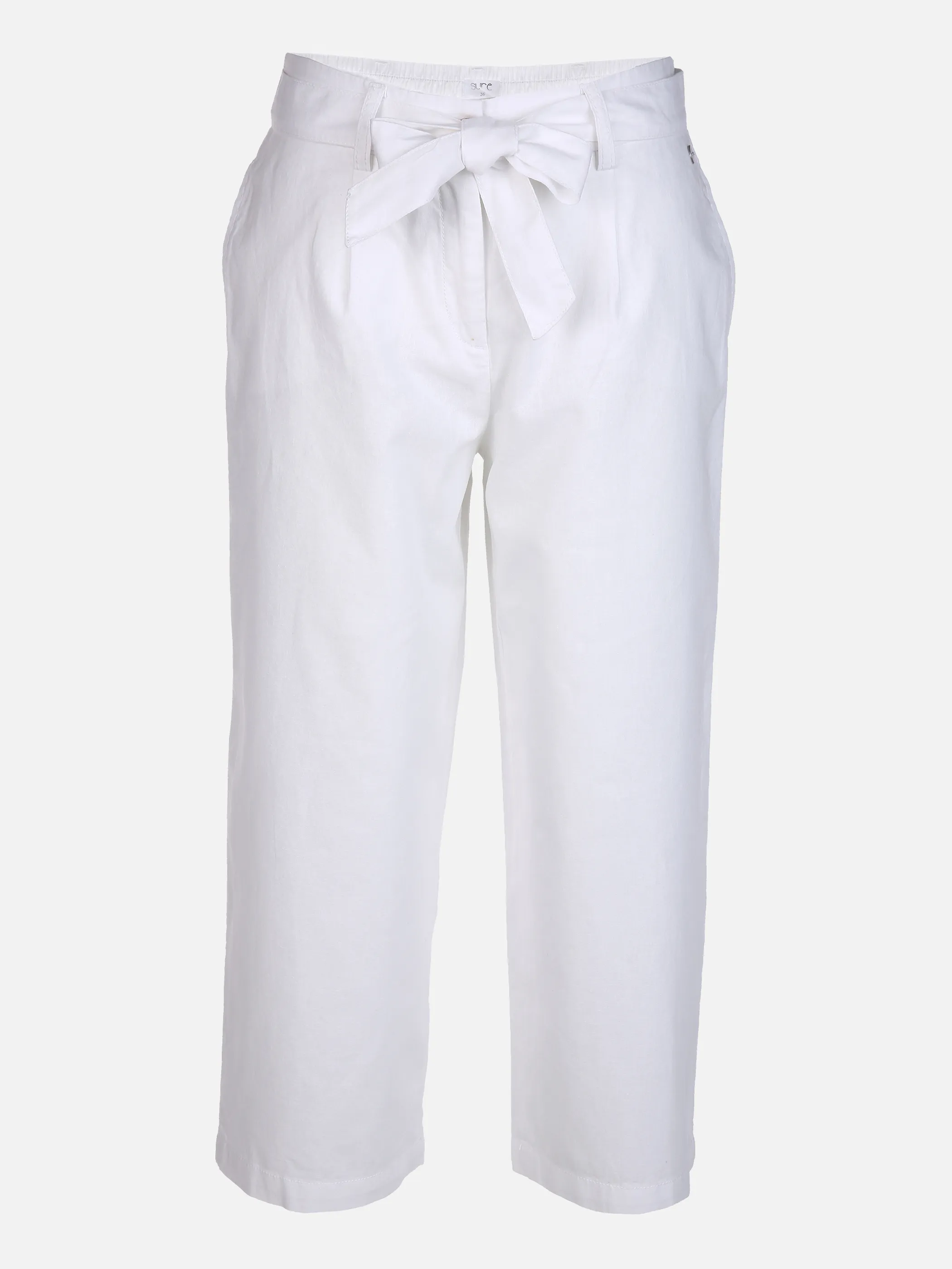 Sure Da-Leinenmixhose 7/8 Länge Weiß 852468 WEIß 1 Sure Da-Leinenmixhose 7/8 Länge Weiß 852468 WEIß 1