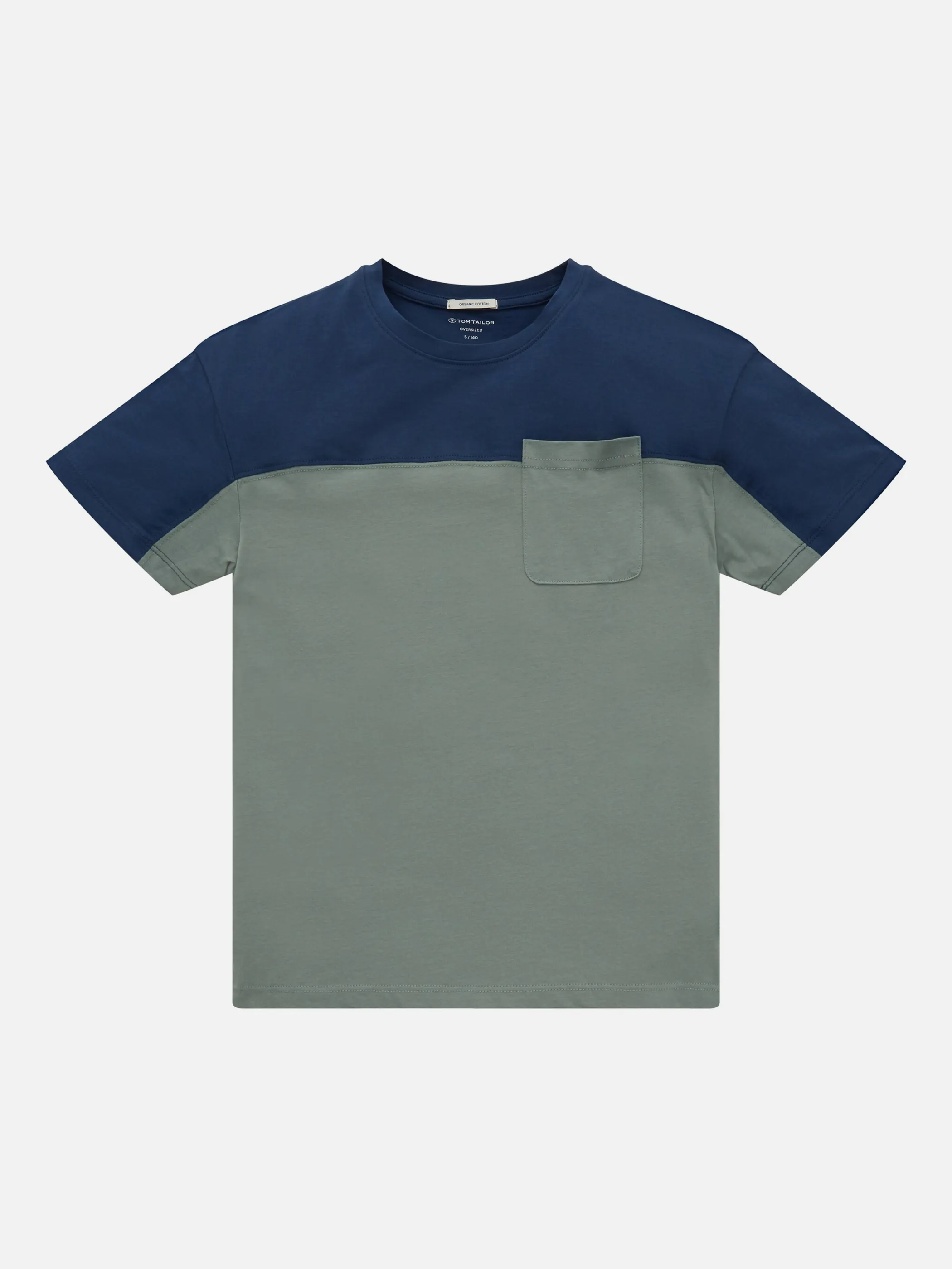 Tom Tailor 1031683 oversized colorblock t Blau 865836 10378 1 Tom Tailor 1031683 oversized colorblock t Blau 865836 10378 1
