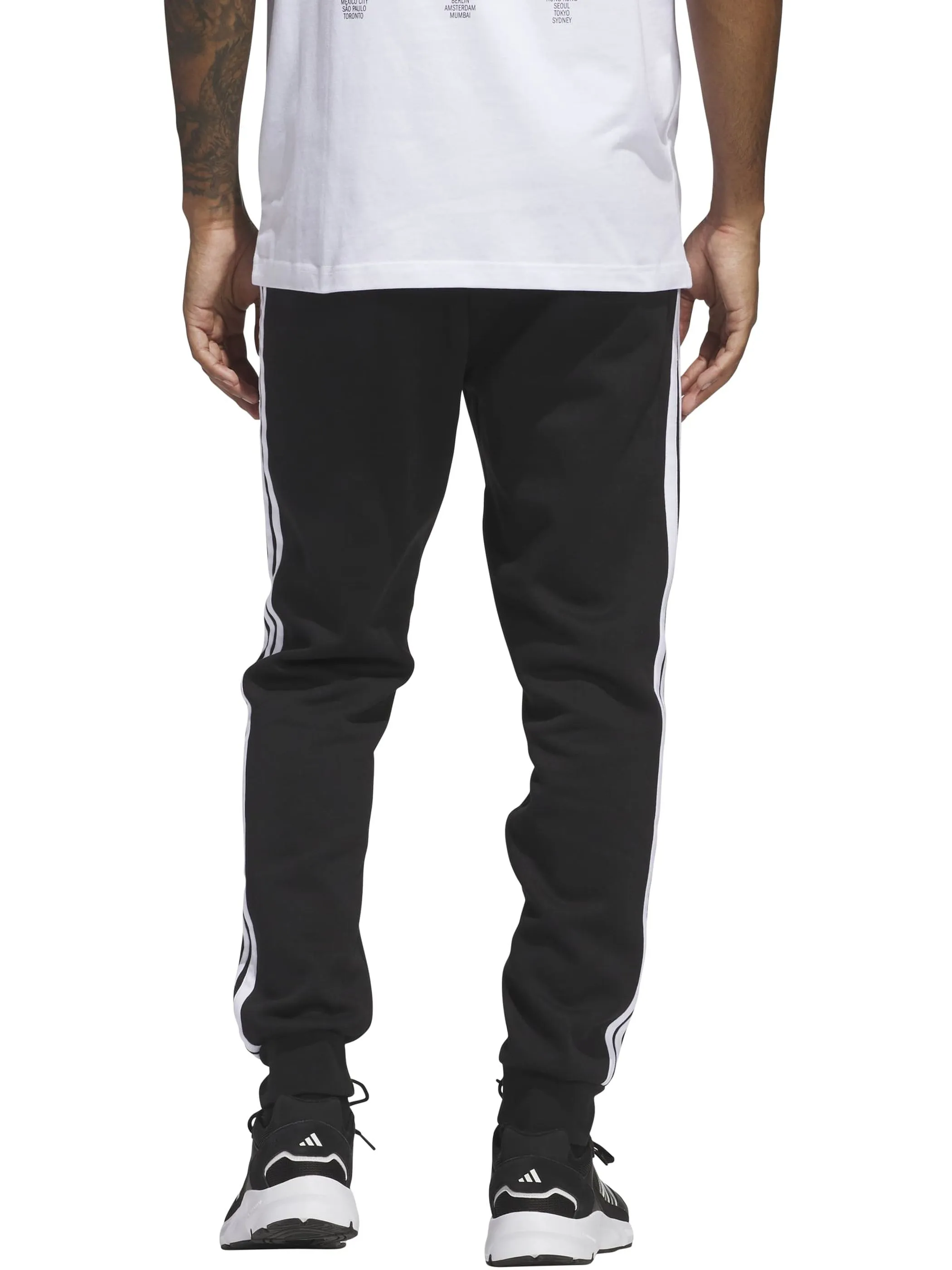 Adidas JD1861 He-Jogginghose 3S bündc Schwarz 904948 000 2