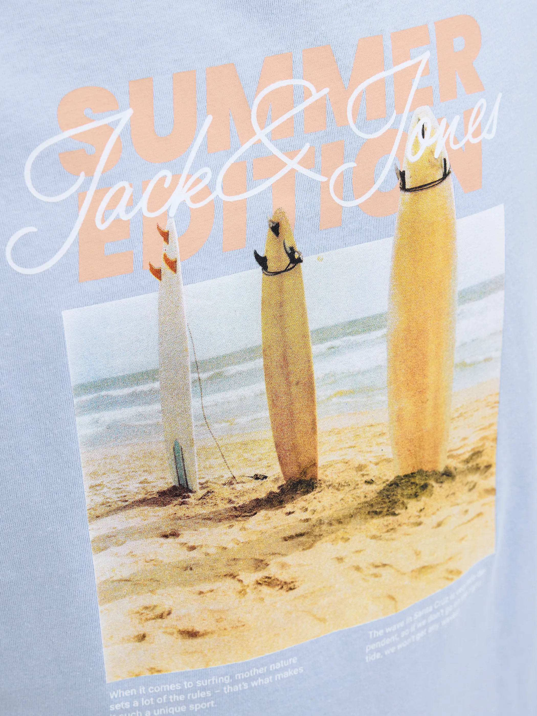 Jack Jones 12269429 JJPORTO TEE SS CREW N Blau 904467 175780 4