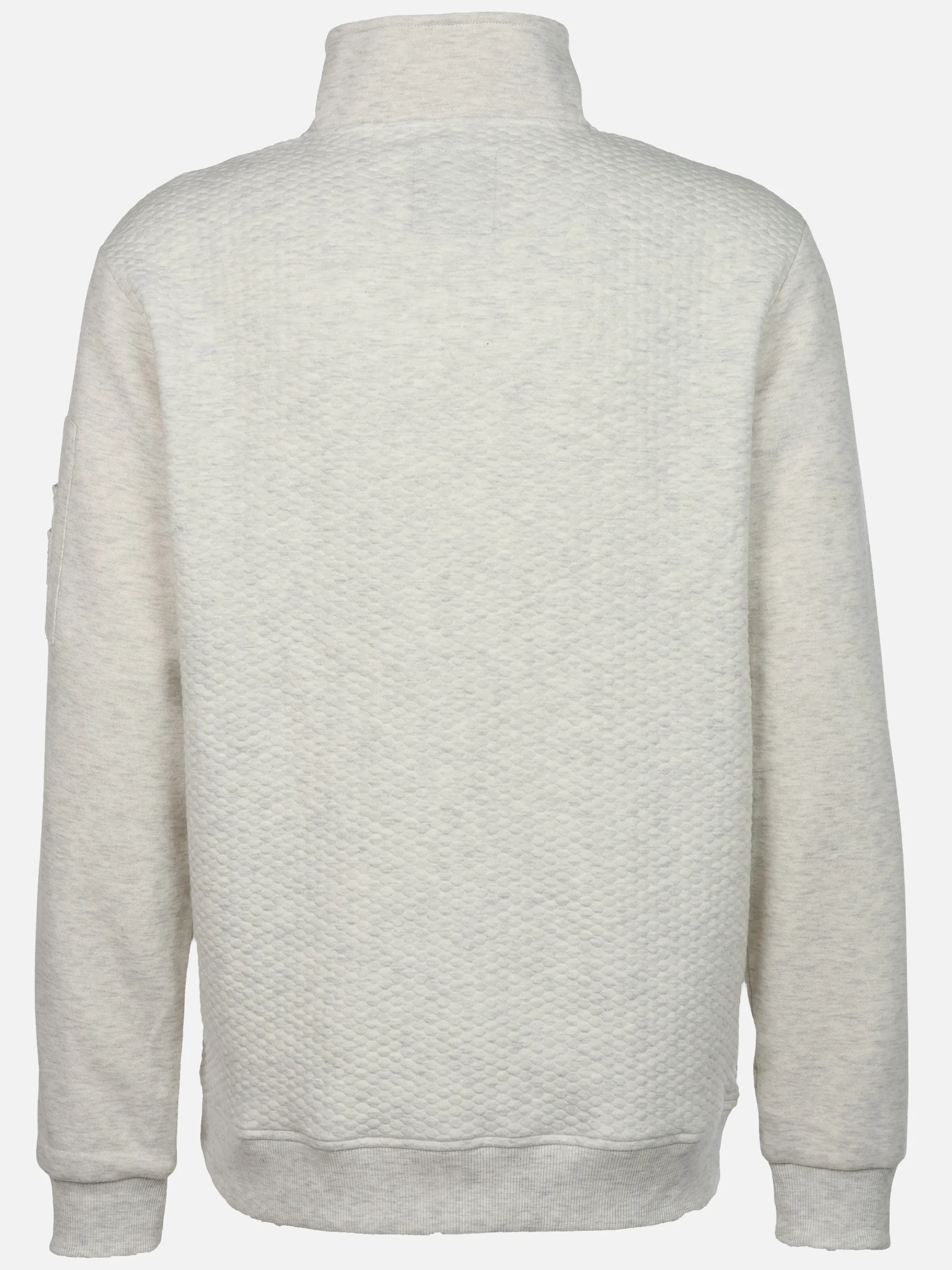 Southern Territory He. Sweattroyer Struktur Batch Weiß 931858 OFFWHITE 2