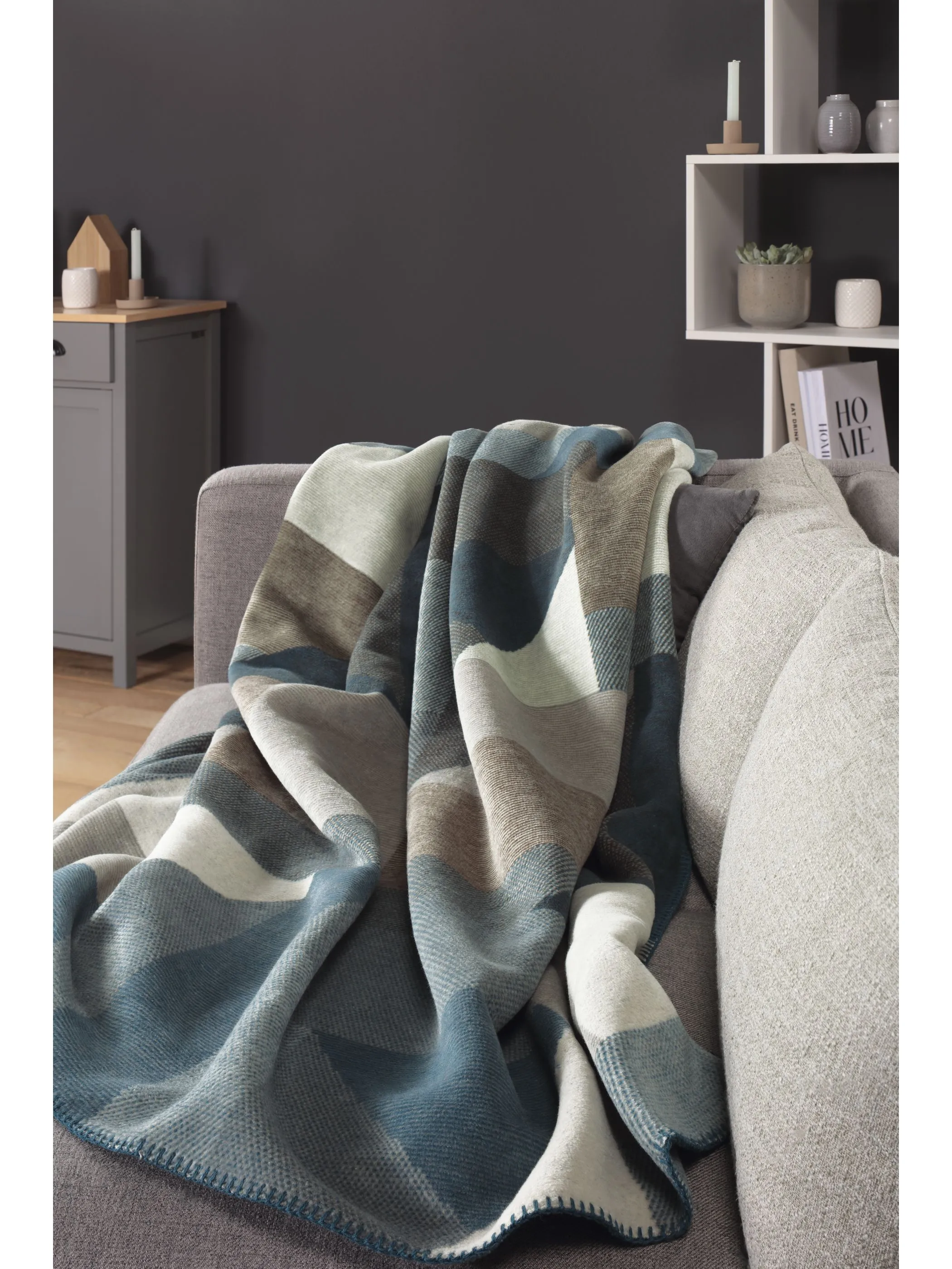 Biederlack Wohndecke Graphic View 150x200 Bunt 916074 BN 2