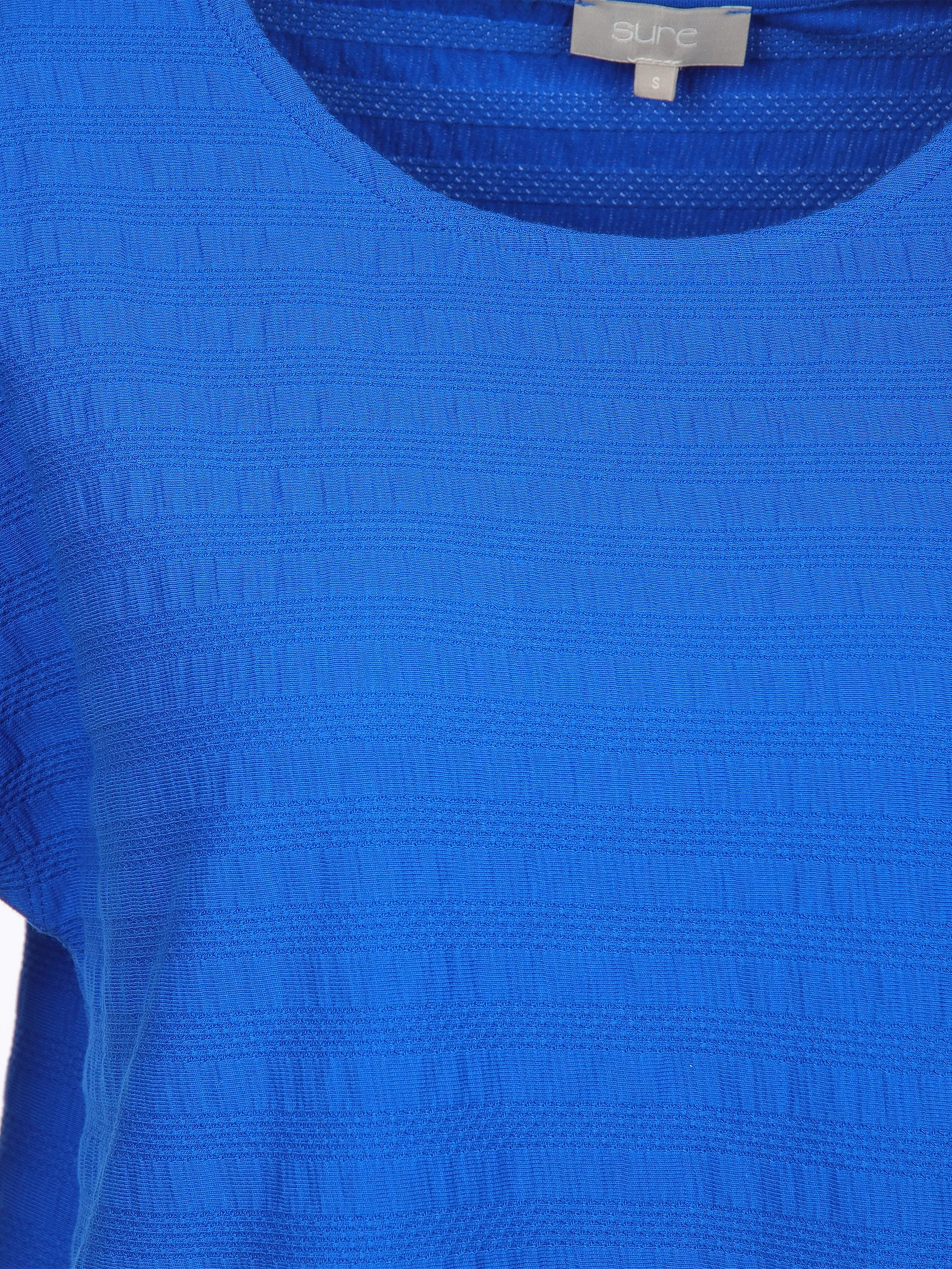 Sure Da-Jacquard T-Shirt Blau 908536 BLUE 3 Sure Da-Jacquard T-Shirt Blau 908536 BLUE 3