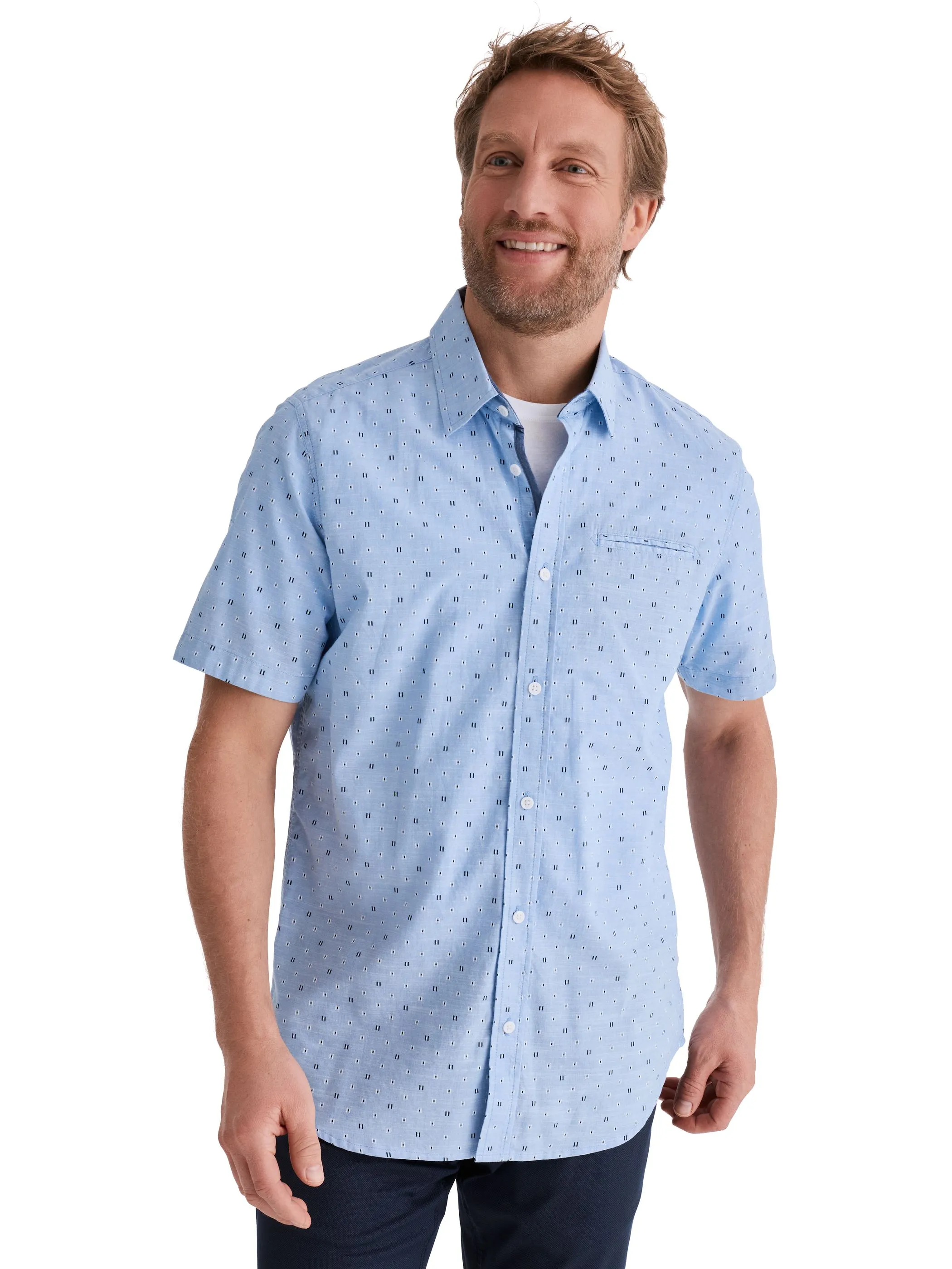 Stooker HAKA 73110770009103 He. Bluse/Hemd, Blau 928385 9103 1