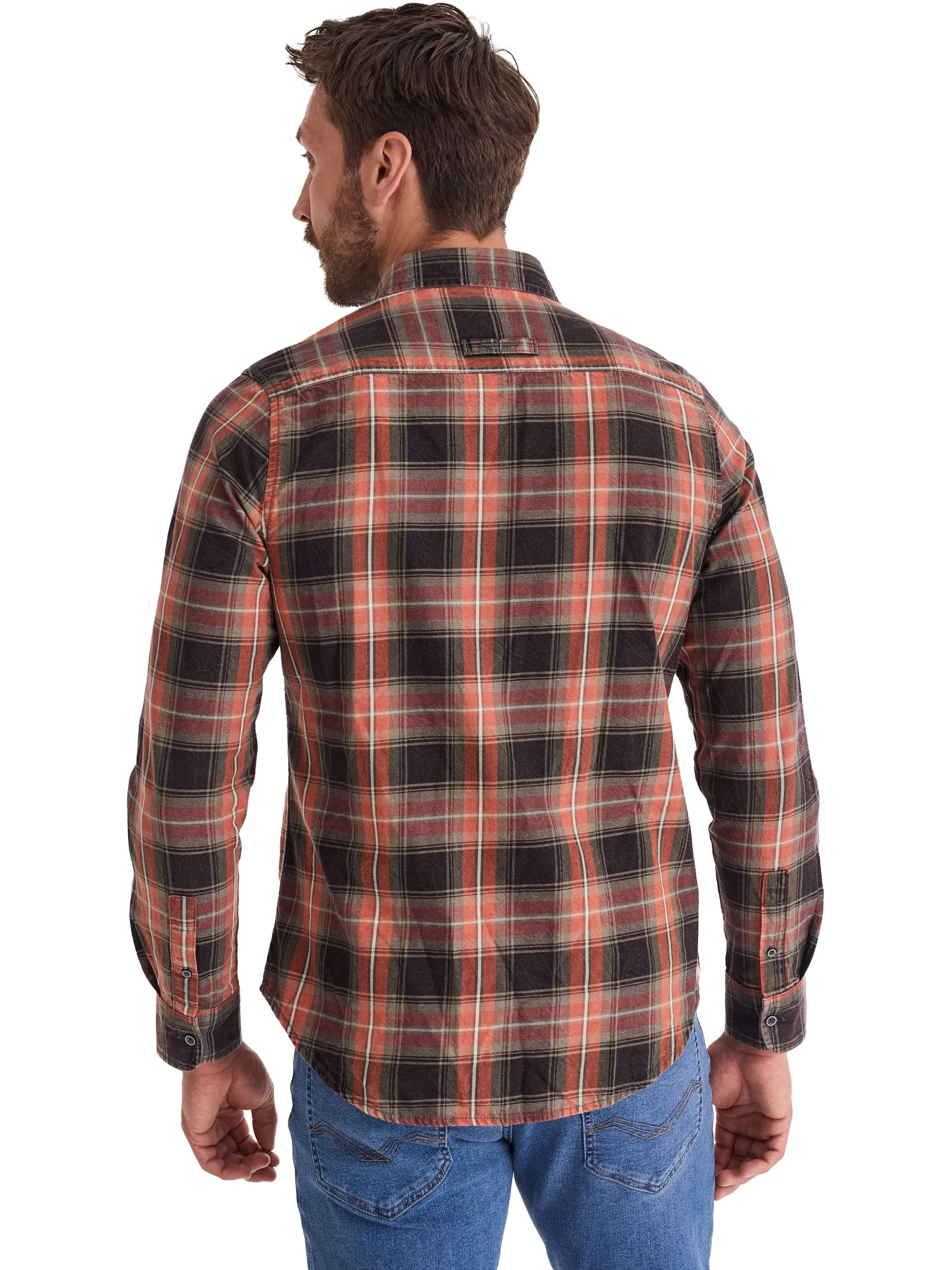 HERO by John Medoox 73106680009170 He. Bluse/Hemd, Rot 937261 9170 2