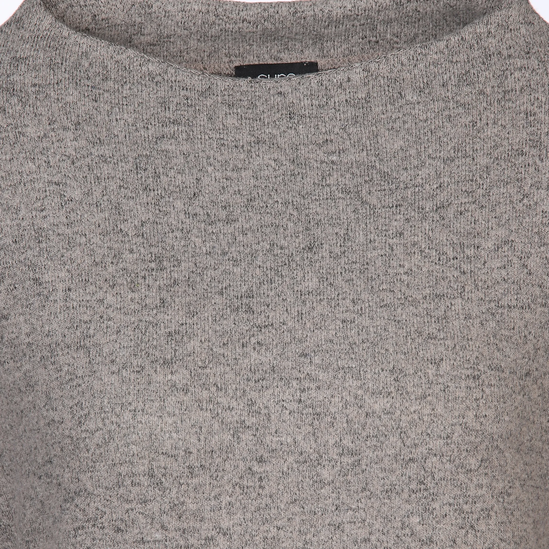 Sure Da-Flauschshirt m. Stehkragen Braun 880639 TAUPE 3