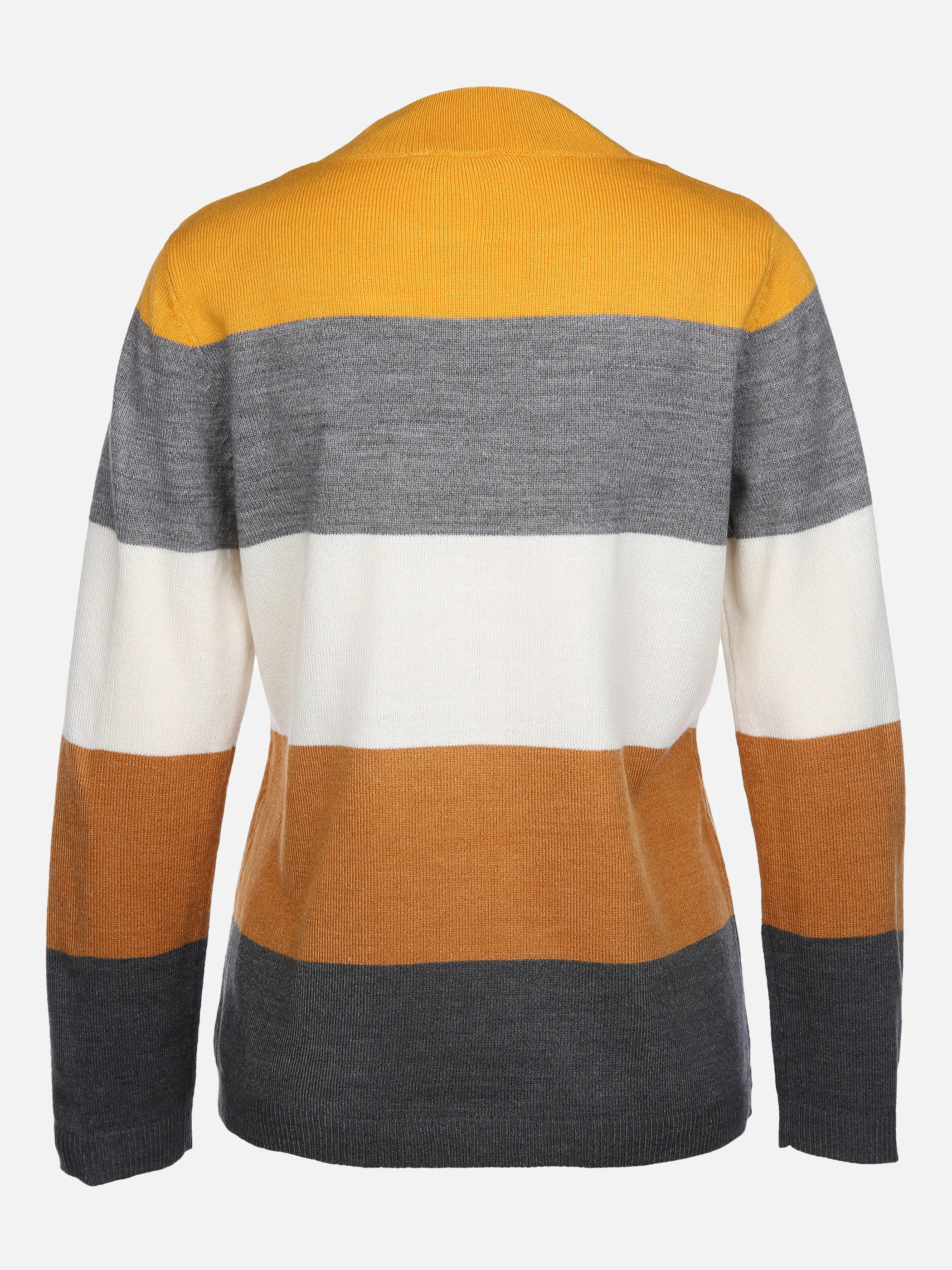 Sure Da-Streifenpullover wie Cashme Gelb 856108 SAFRAN 2