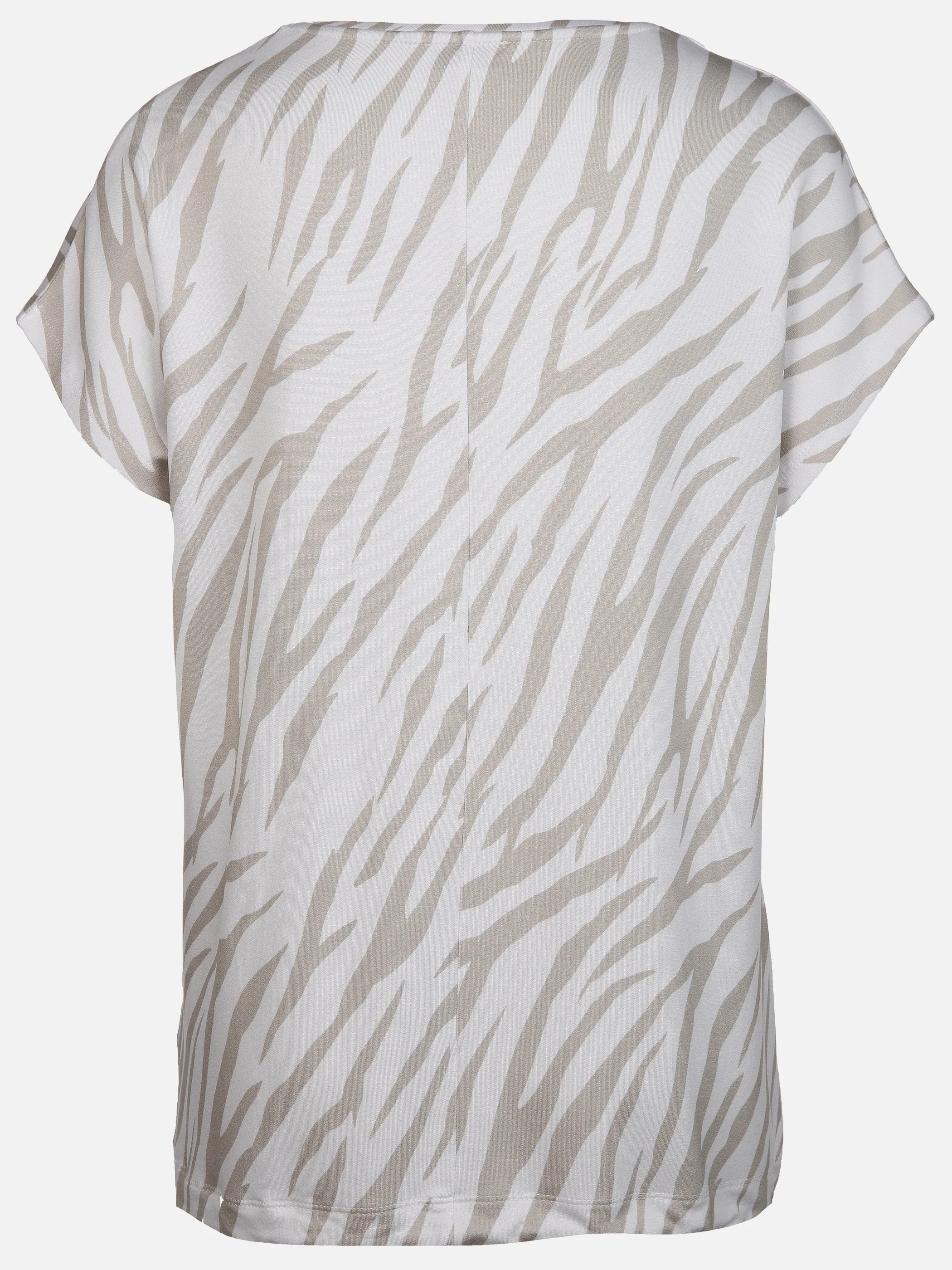 Lisa Tossa Da-Print-Shirt m. Strass Weiß 895151 ZEBRA 2