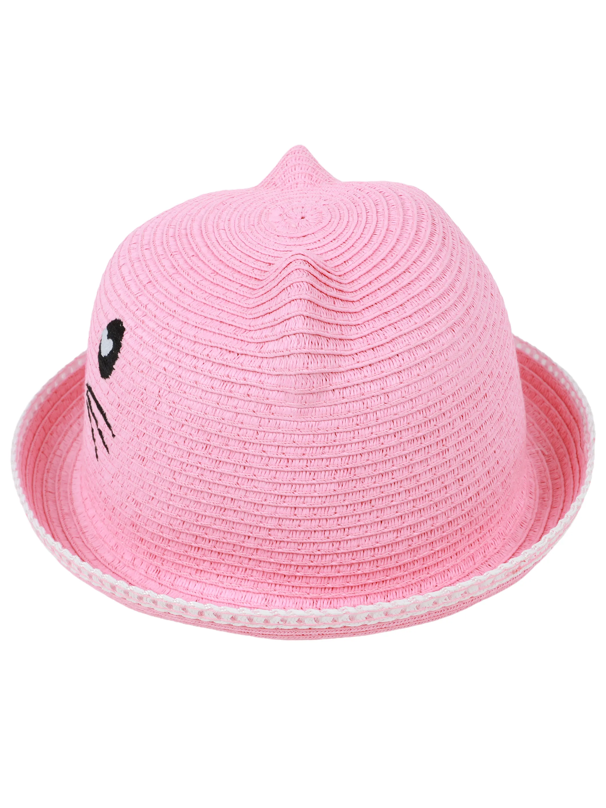 One Way KM Strohhut Katze Rosa 924375 ROSE 2