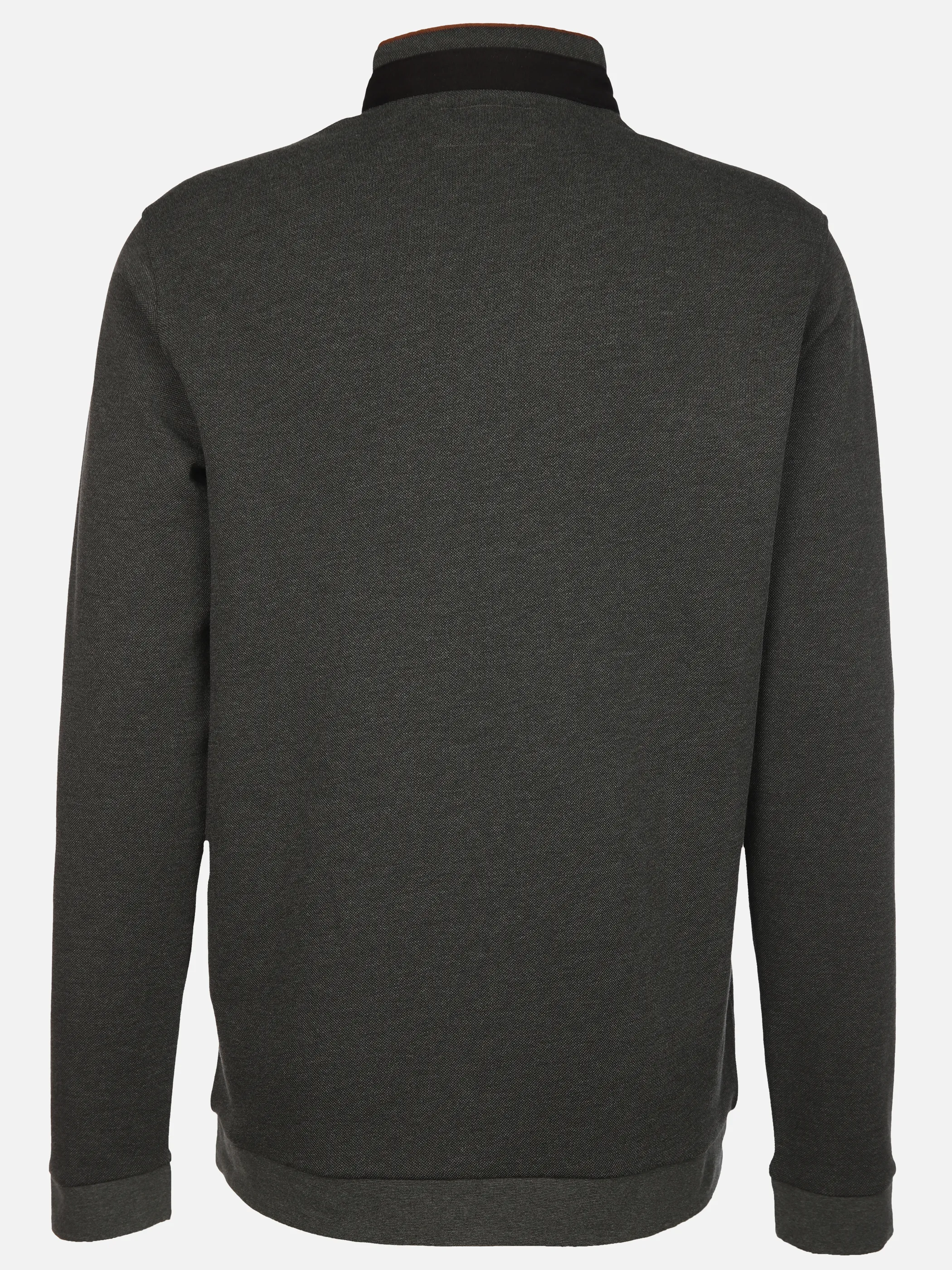 Jim Spencer He. Stehkragenpolo 1/1 Arm melange Grau 913607 ANTHRA 2 Jim Spencer He. Stehkragenpolo 1/1 Arm melange Grau 913607 ANTHRA 2