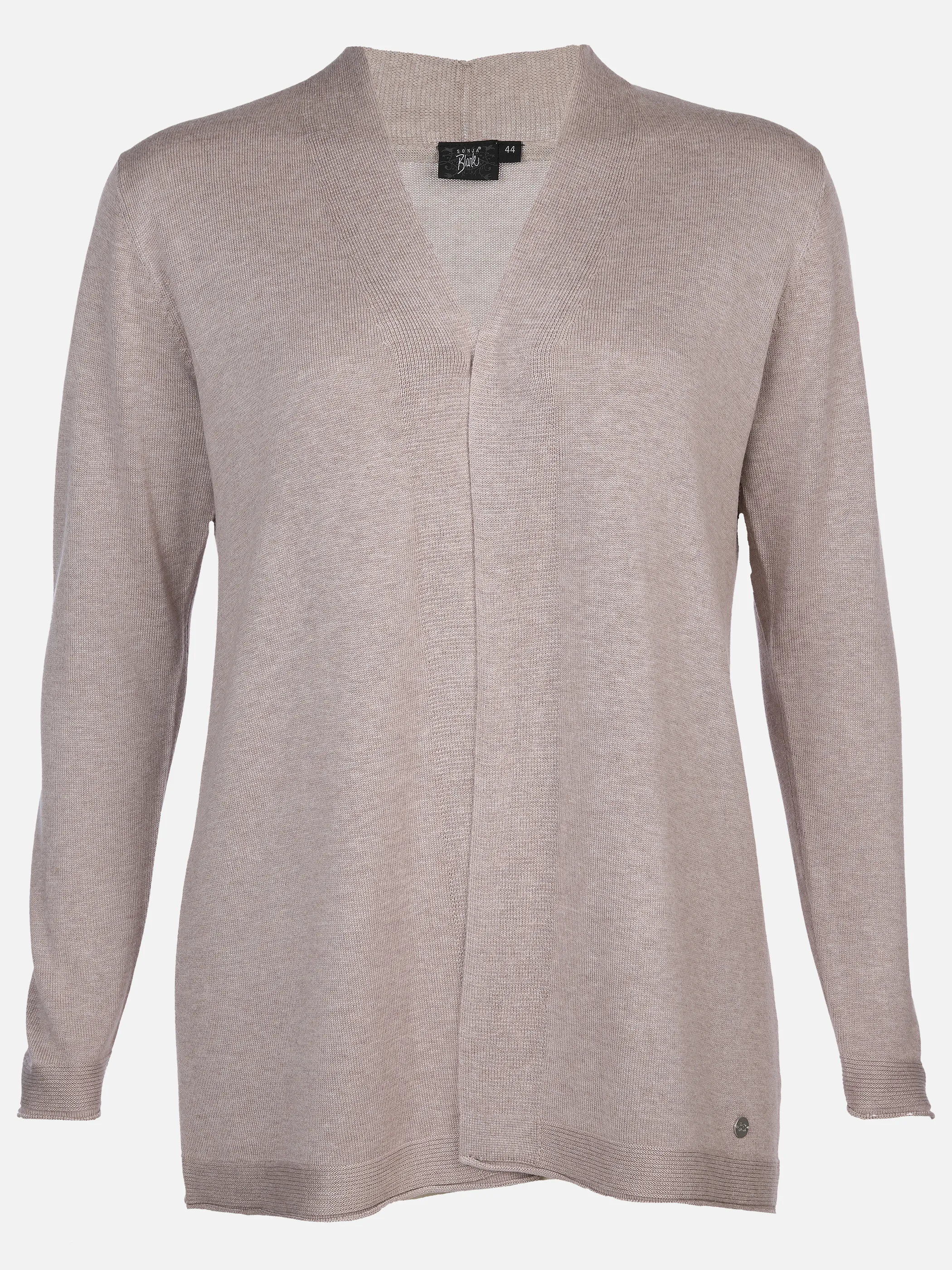 Sonja Blank Da.gr.Gr. Cardigan Beige 896647 TAUPE 1 Sonja Blank Da.gr.Gr. Cardigan Beige 896647 TAUPE 1