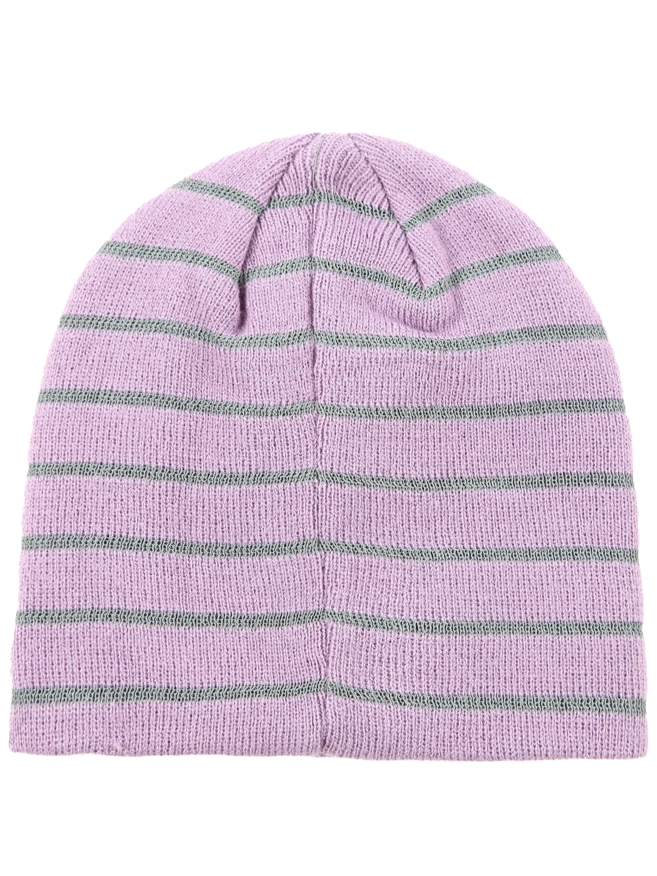 One Way KM-Mütze mit Streifen Lila 916526 PURPLE 2 One Way KM-Mütze mit Streifen Lila 916526 PURPLE 2