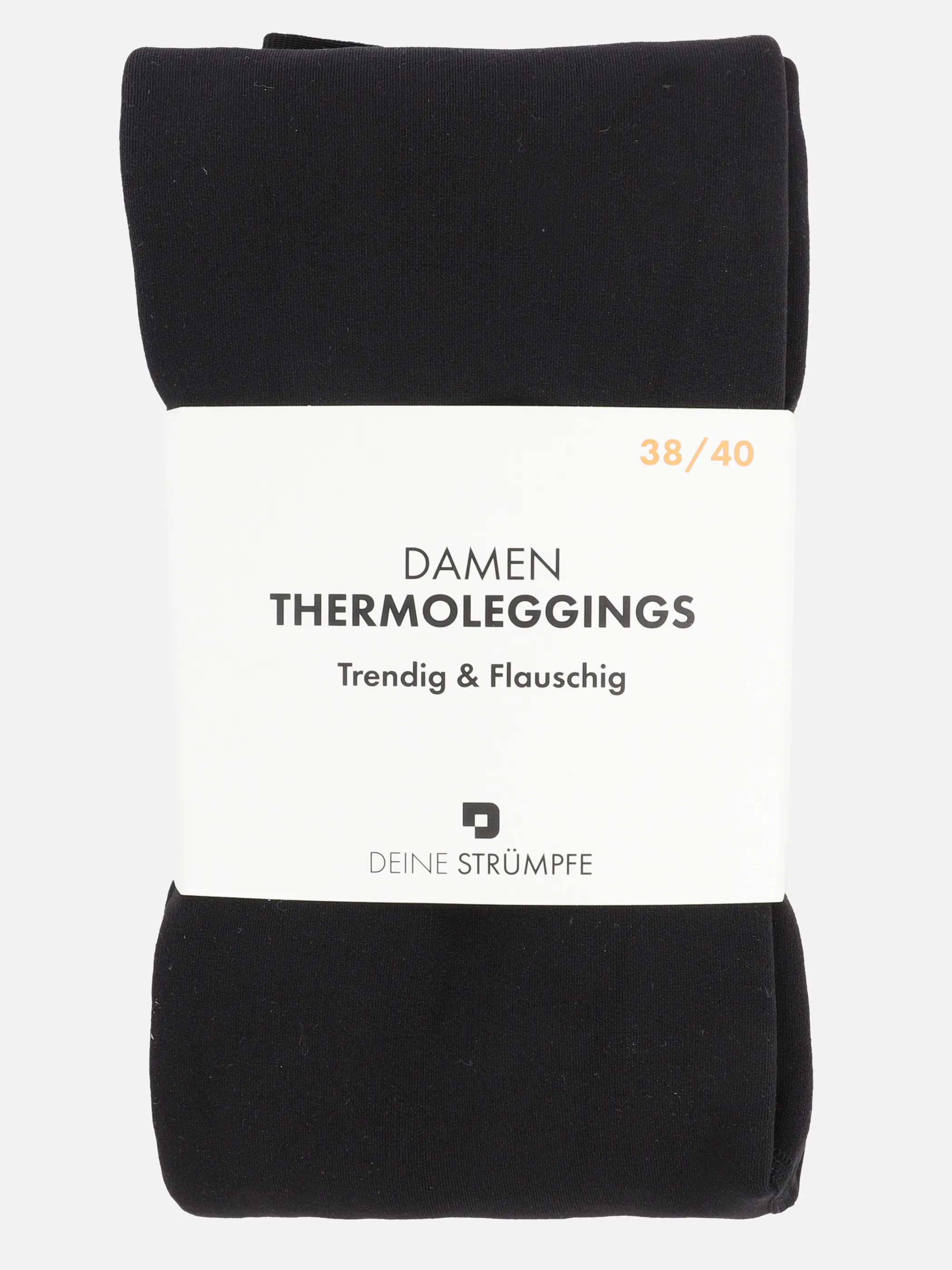 Da. Thermoleggings mit Innnenf Schwarz 914613 SCHWARZ 3