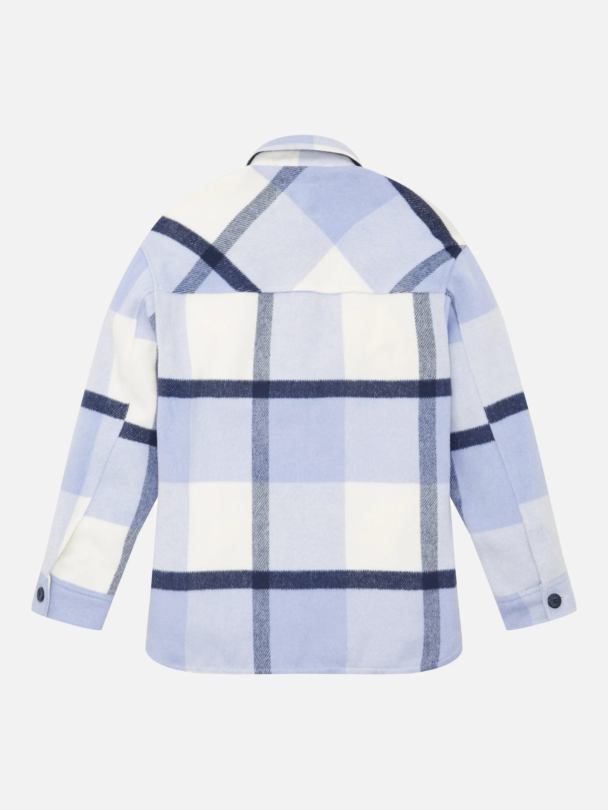 Tom Tailor 1033322 checked overshirt Blau 869651 30269 2