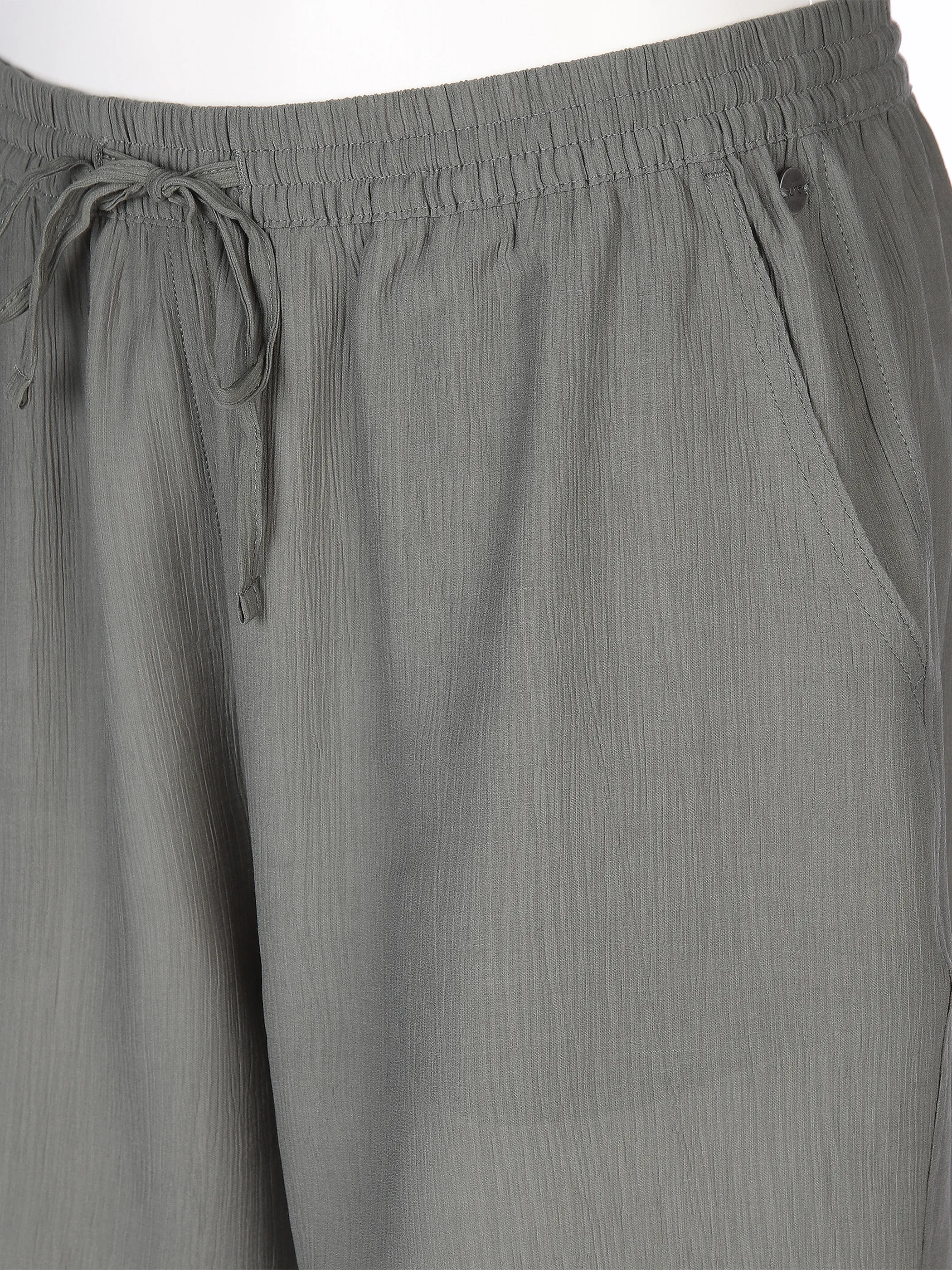 Sure Da-Short m. Knitteroptik Grün 862512 OLIVE 3