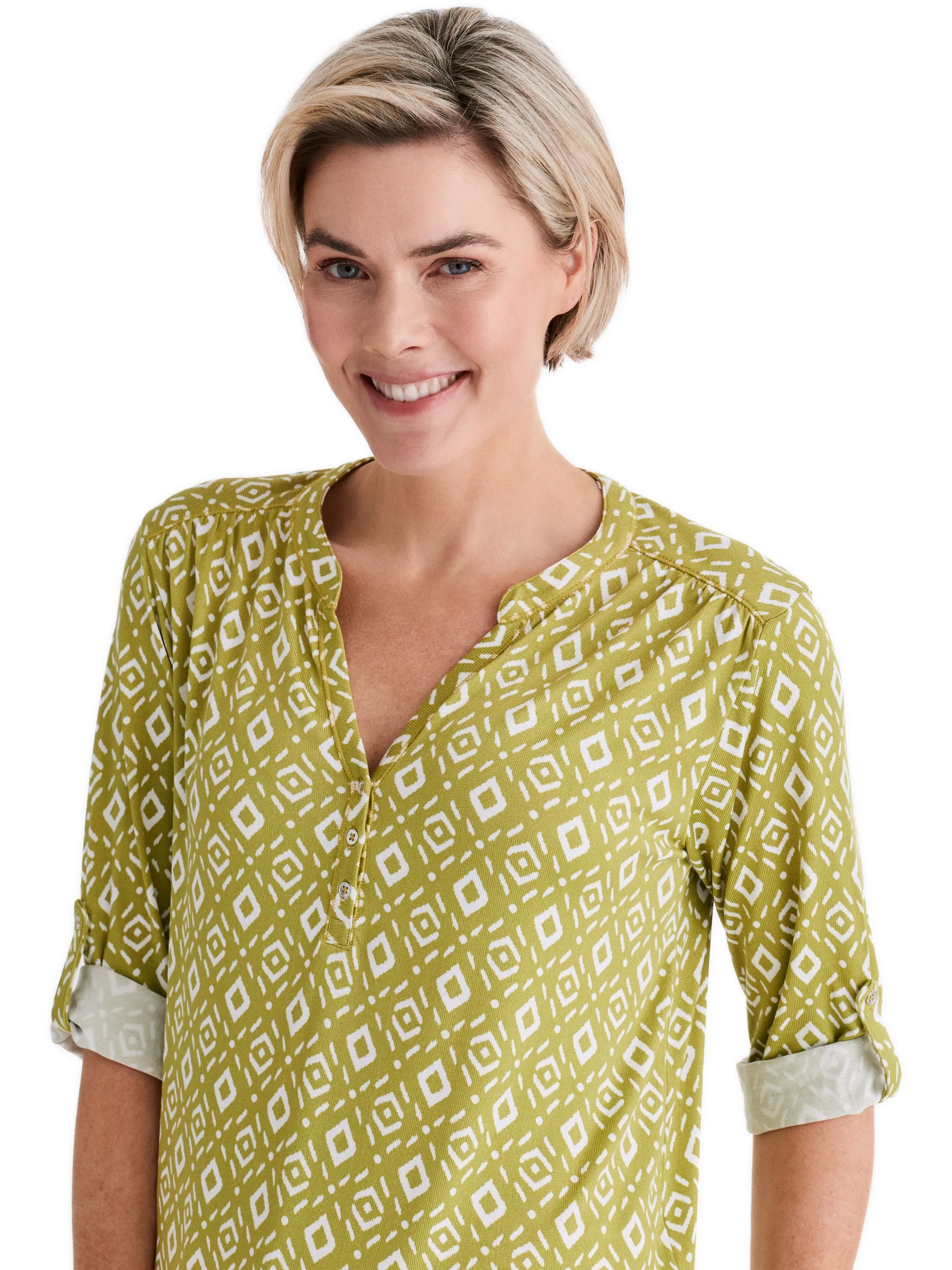 Stooker DOB 25560310009128 Da. T-Shirts / Grün 928315 9128 4