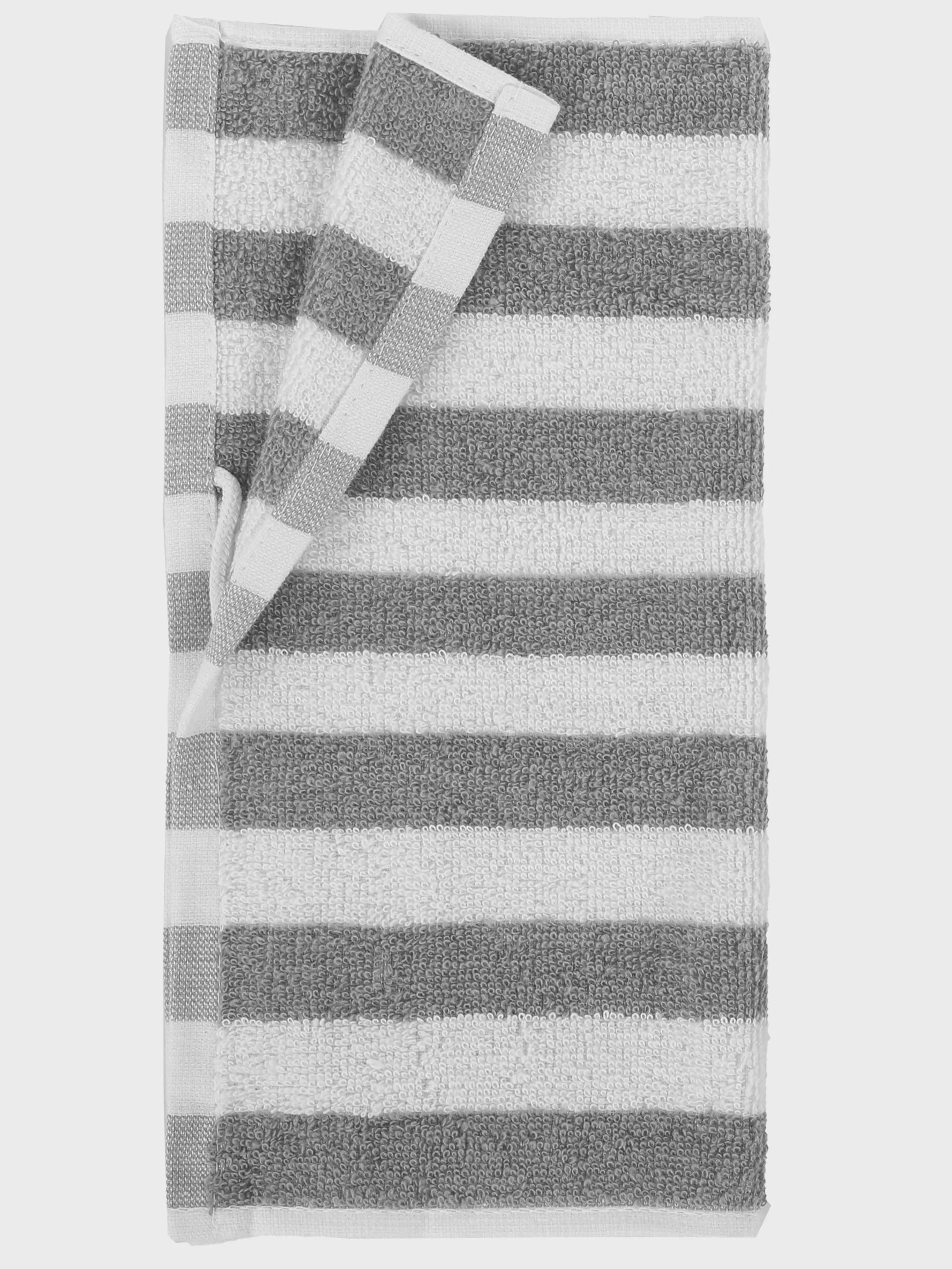 Dream House Waschtuch gestreift 30x30 Grau 907072 GRAU 1 Dream House Waschtuch gestreift 30x30 Grau 907072 GRAU 1