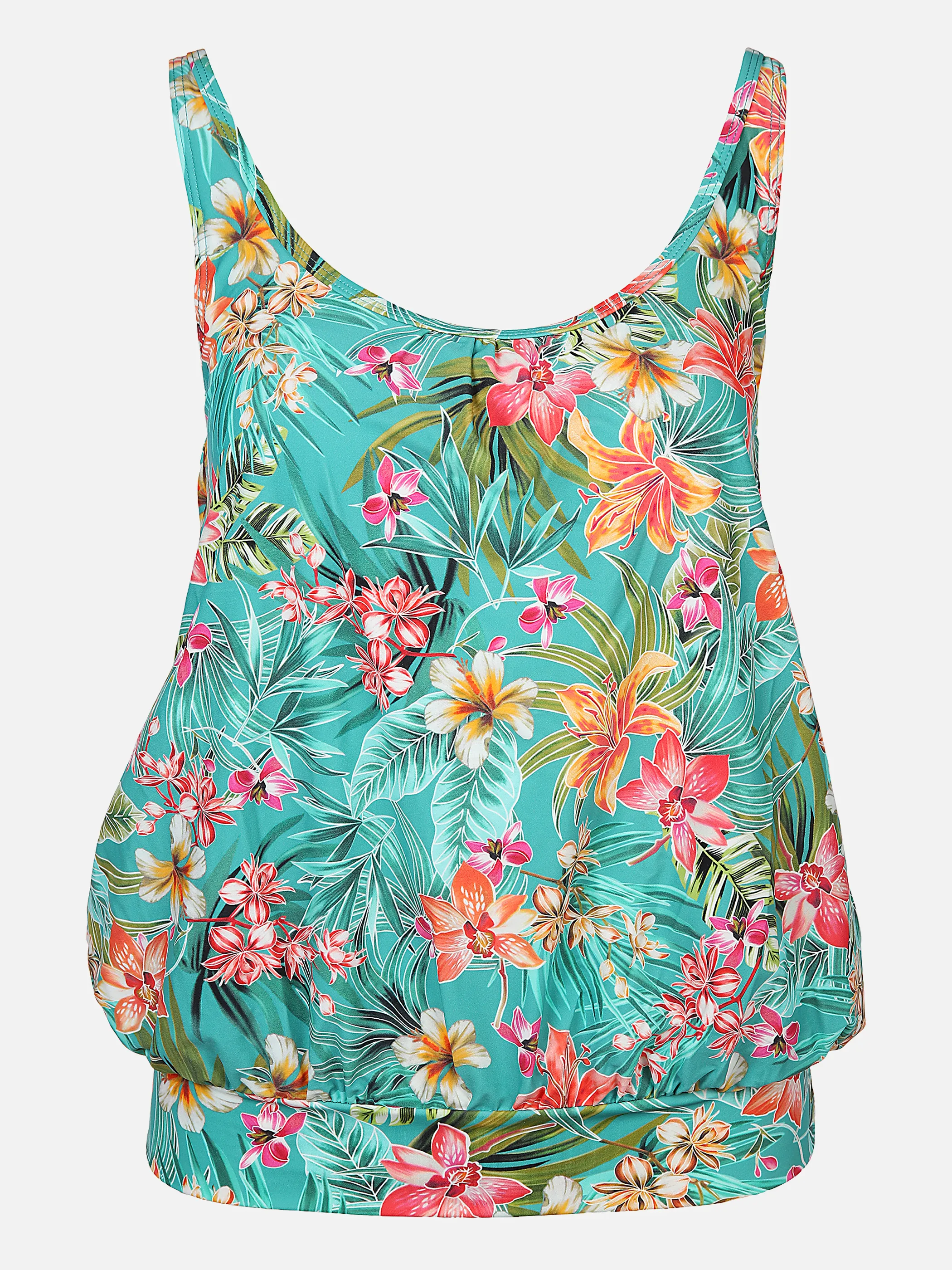 Grinario Sports Da-Tankini Top mit Druck Grün 877029 GREEN AOP 1