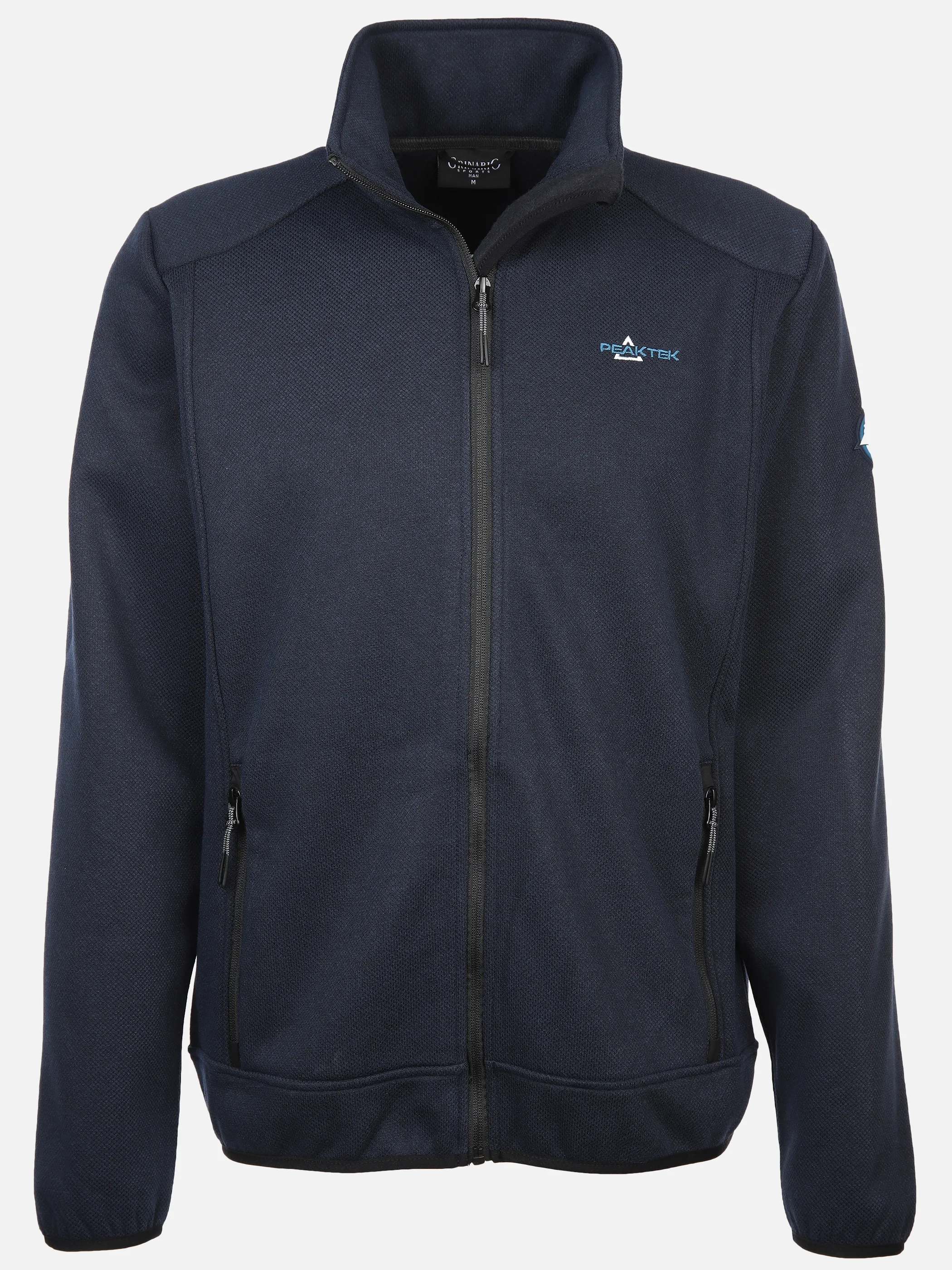 Grinario Sports He- Fleece Jacke Blau 896679 D.BLUE MEL 1