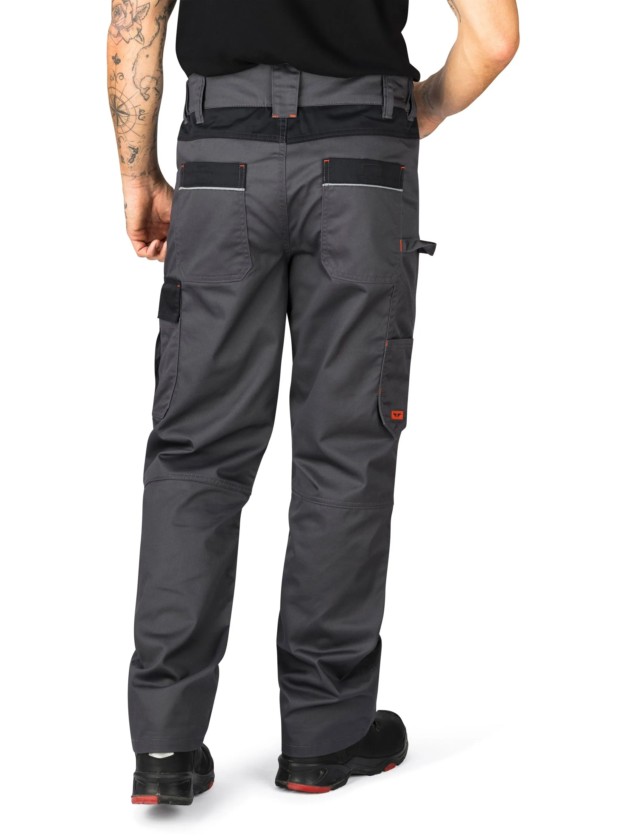 HERO by John Medoox 71750010009122 He. Hosen lang, Grau 929177 9122 2