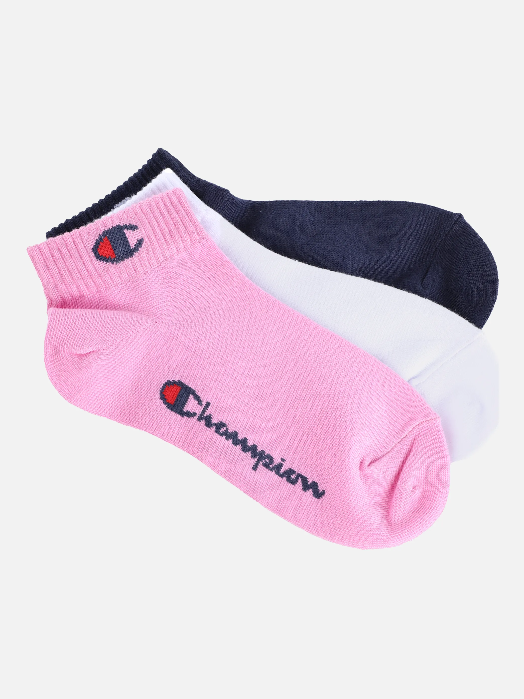 Champion Da-Quarter Socken 3er Pack Rosa 860894 PS009 1