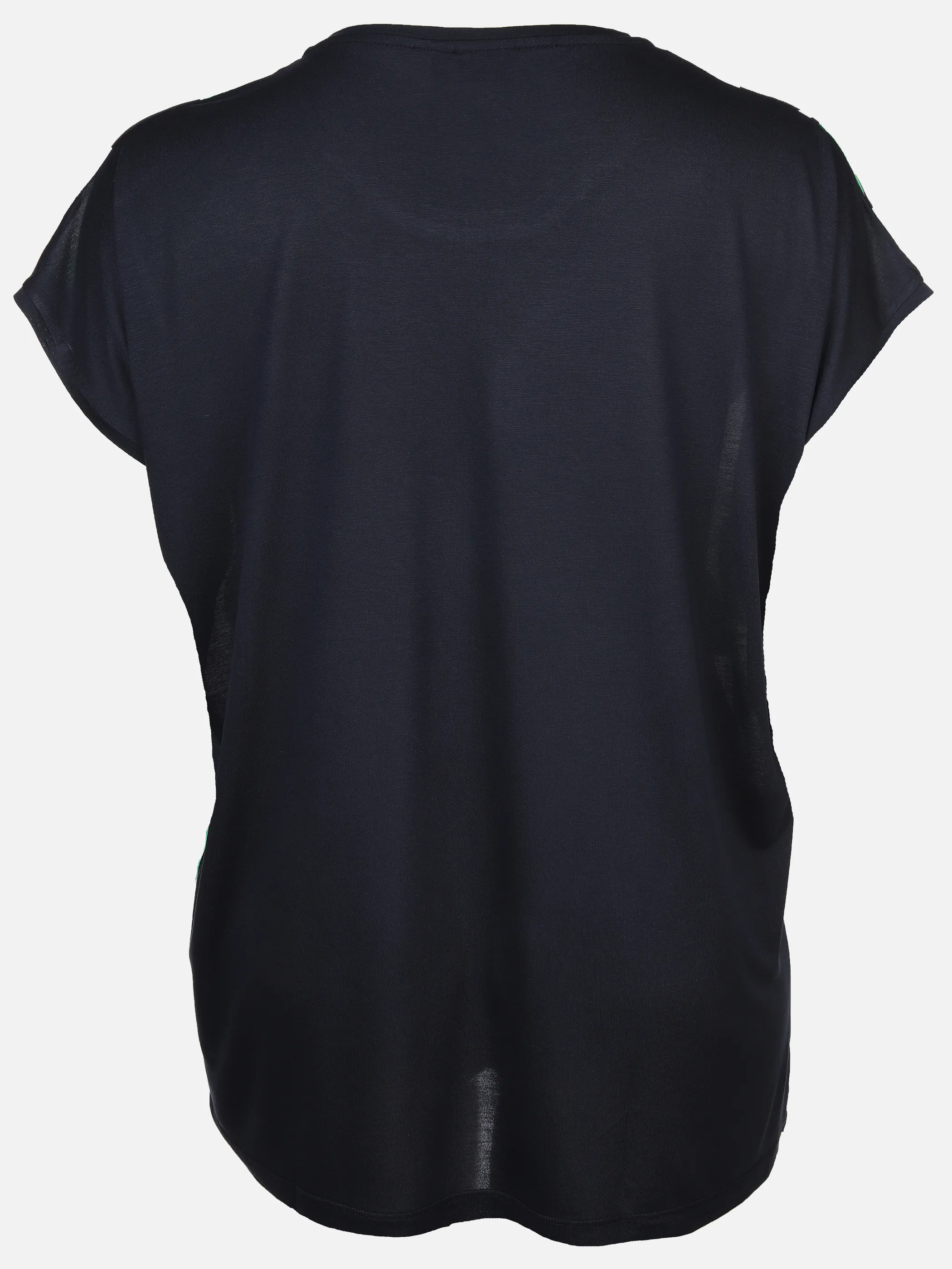 Sonja Blank Da-gr.Gr. Materialmix-Shirt Marine 893418 MARINE 2