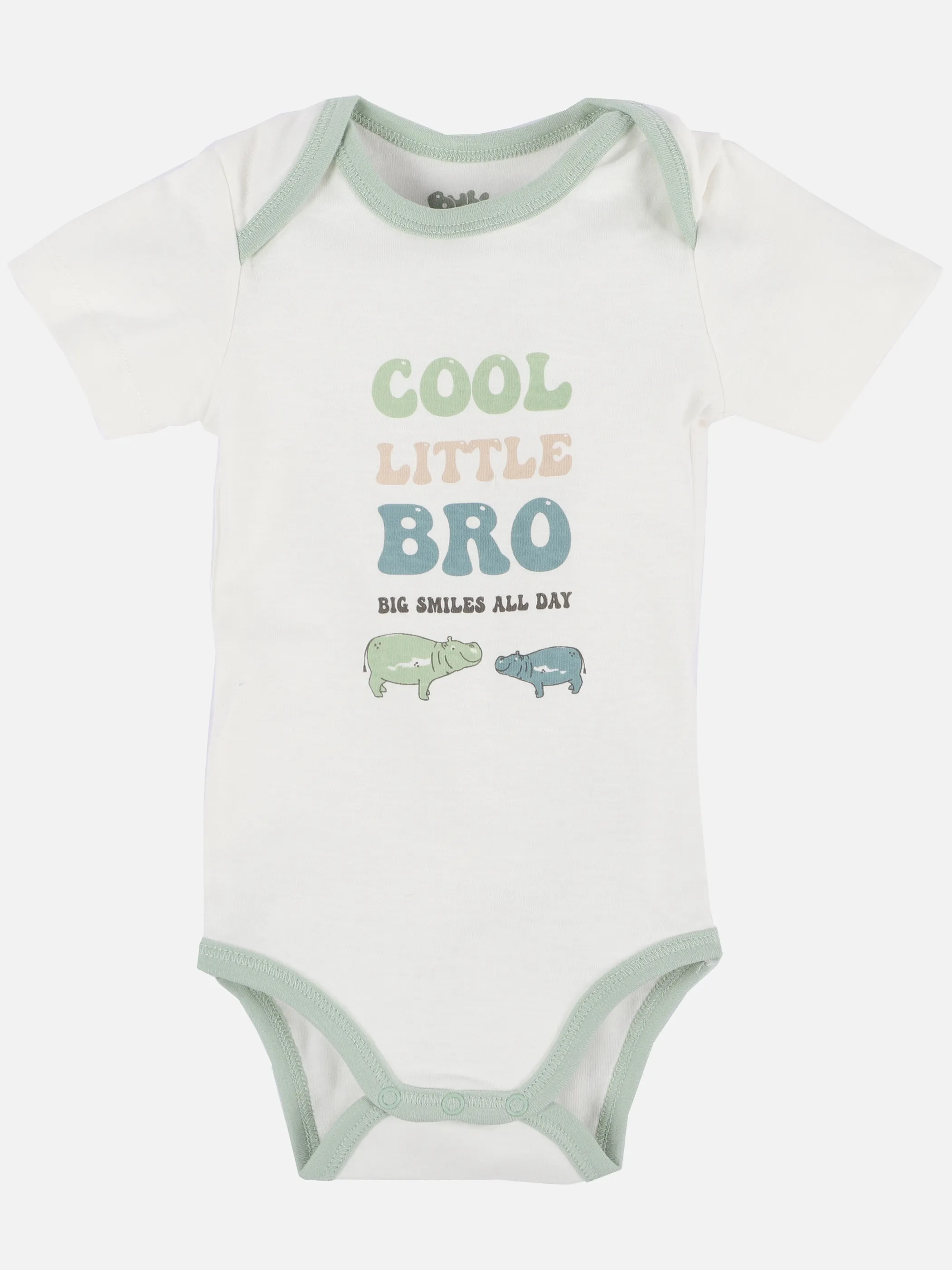 Bubble Gum BU kurzarm Body mit Frontprint in weiß Weiß 890872 WEIß 1 Bubble Gum BU kurzarm Body mit Frontprint in weiß Weiß 890872 WEIß 1