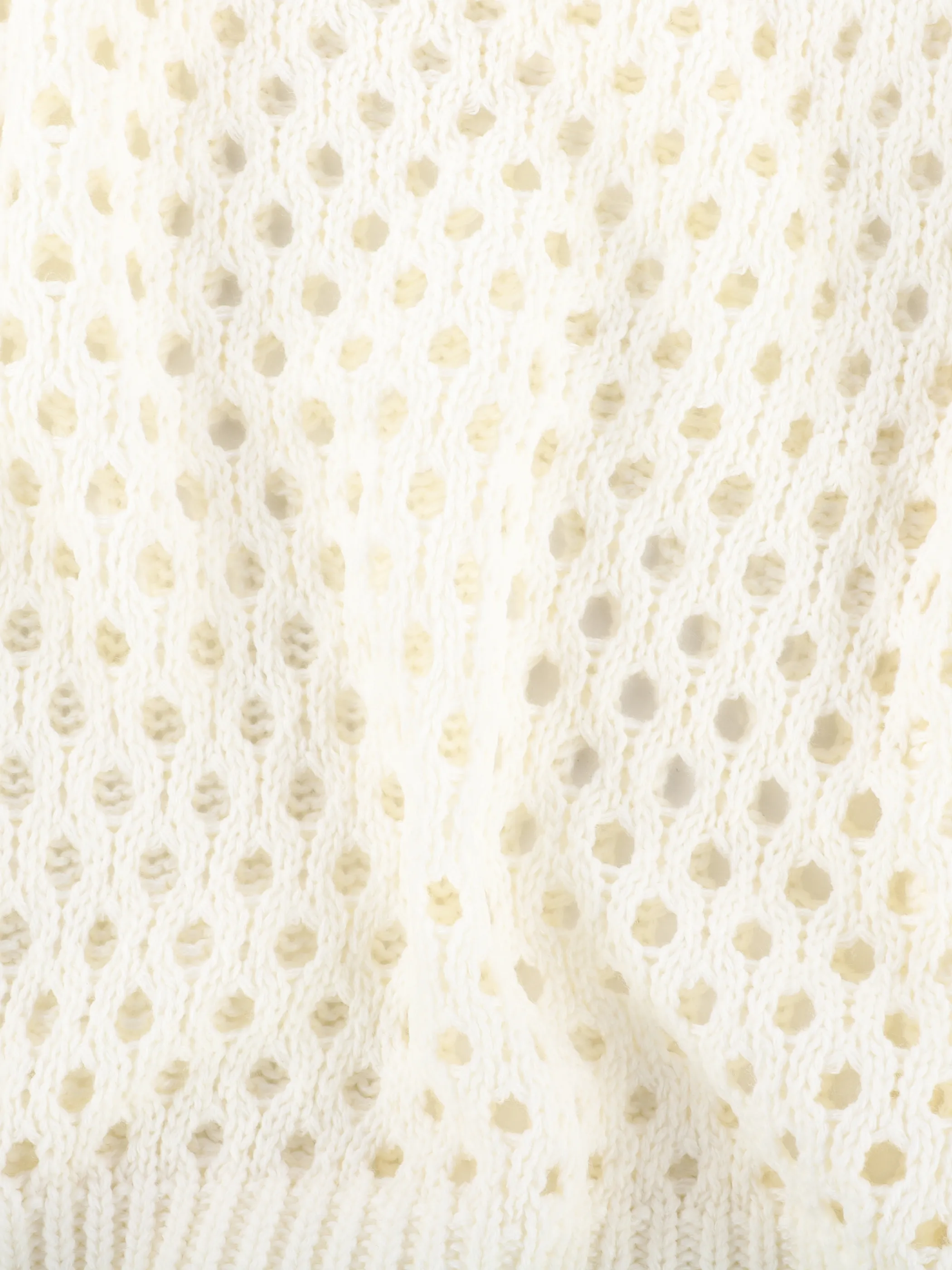 Stop + Go JM Pullover mit Lochmuster in weiß Weiß 890070 WEIß 3