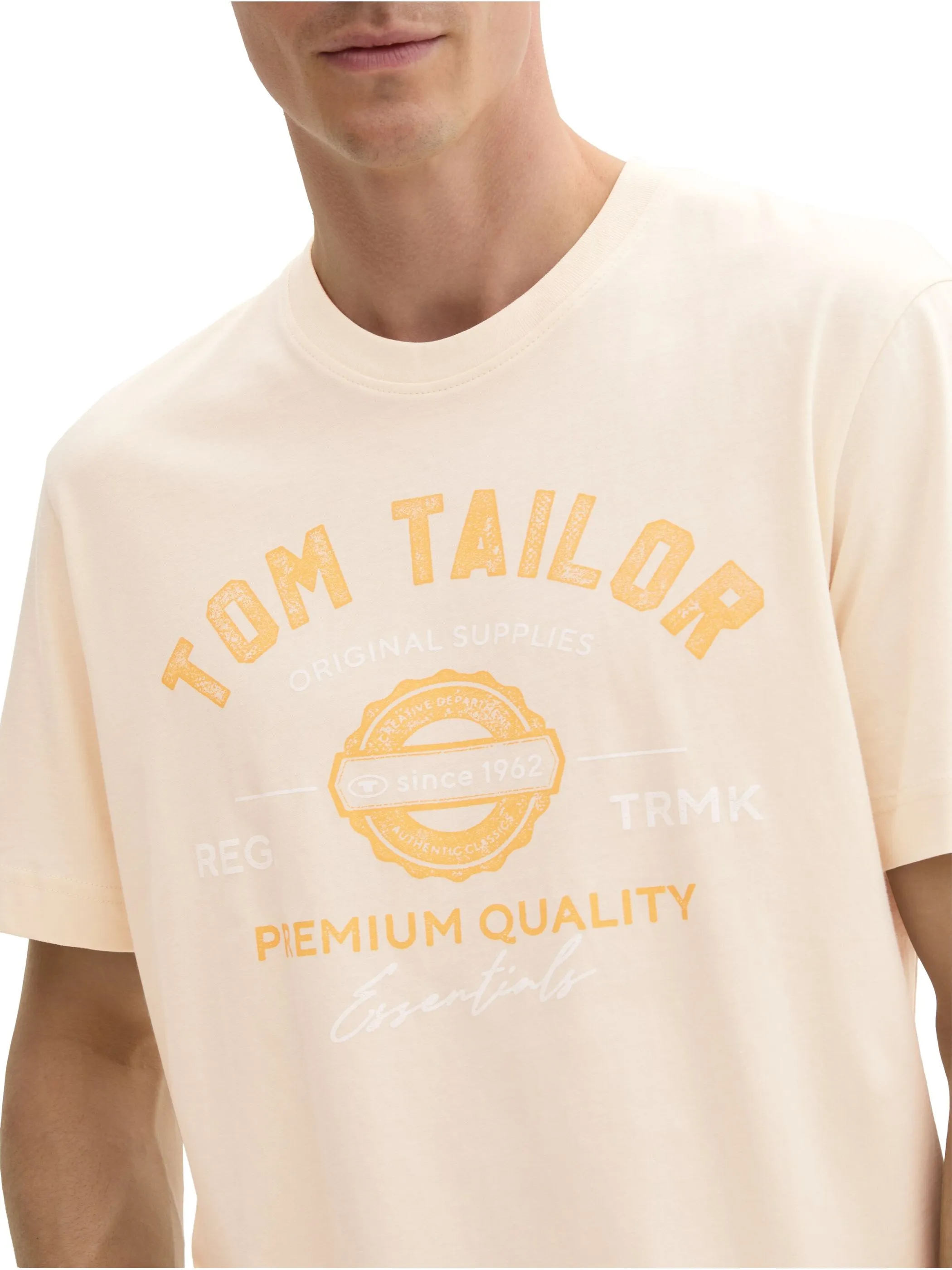 Tom Tailor 1037735 NOS logo tee Braun 884276 27469 3