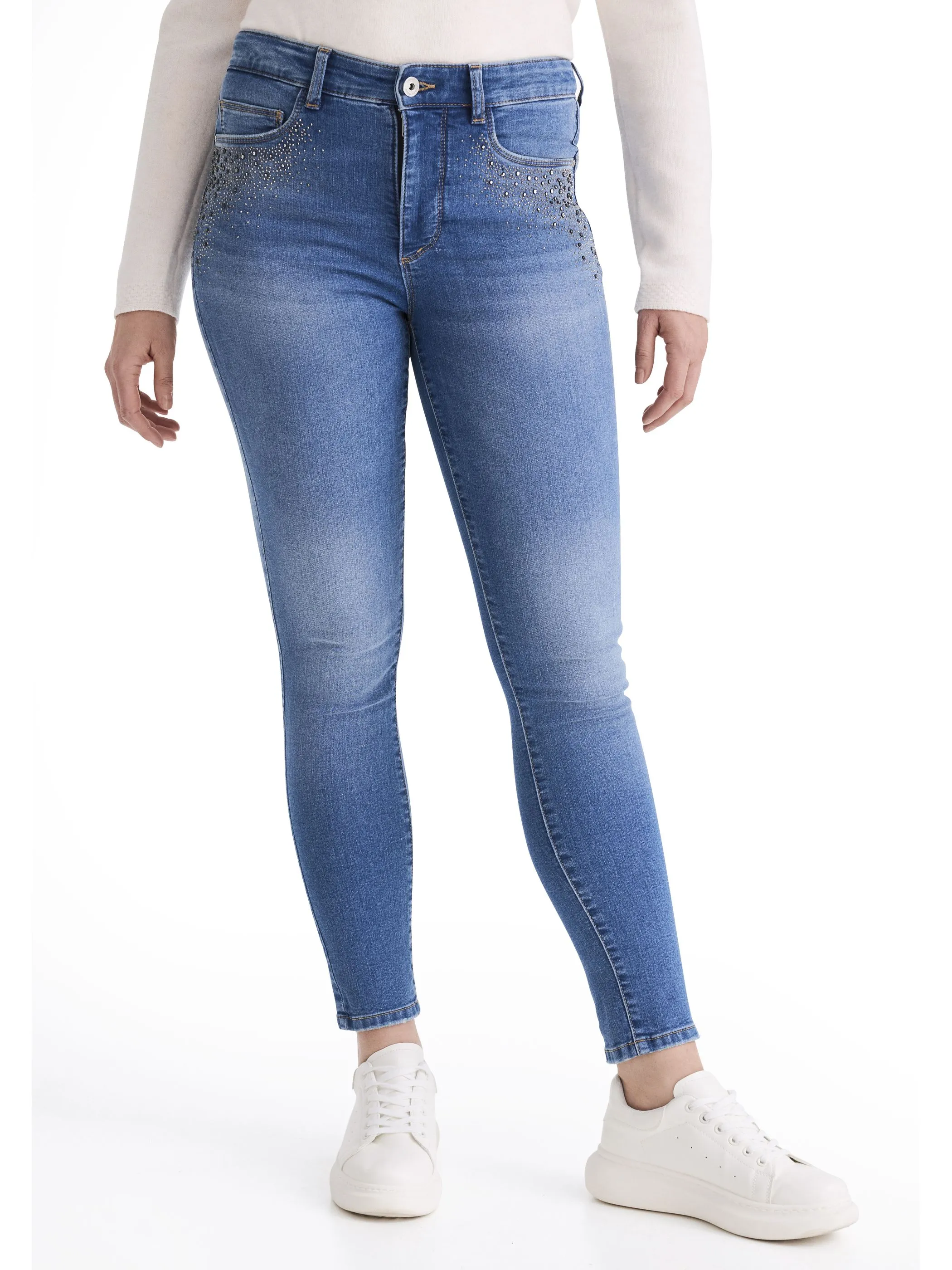 Stooker DOB 22600670007969 Da. Hosen lang, Blau 919880 7969 1