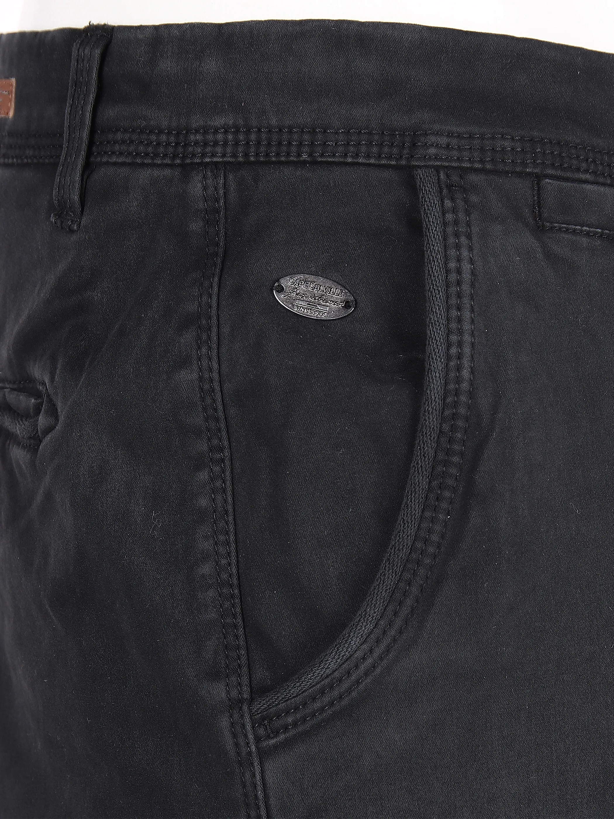 Jim Spencer He. Chinohose washer Schwarz 834537 BLACK 3 Jim Spencer He. Chinohose washer Schwarz 834537 BLACK 3