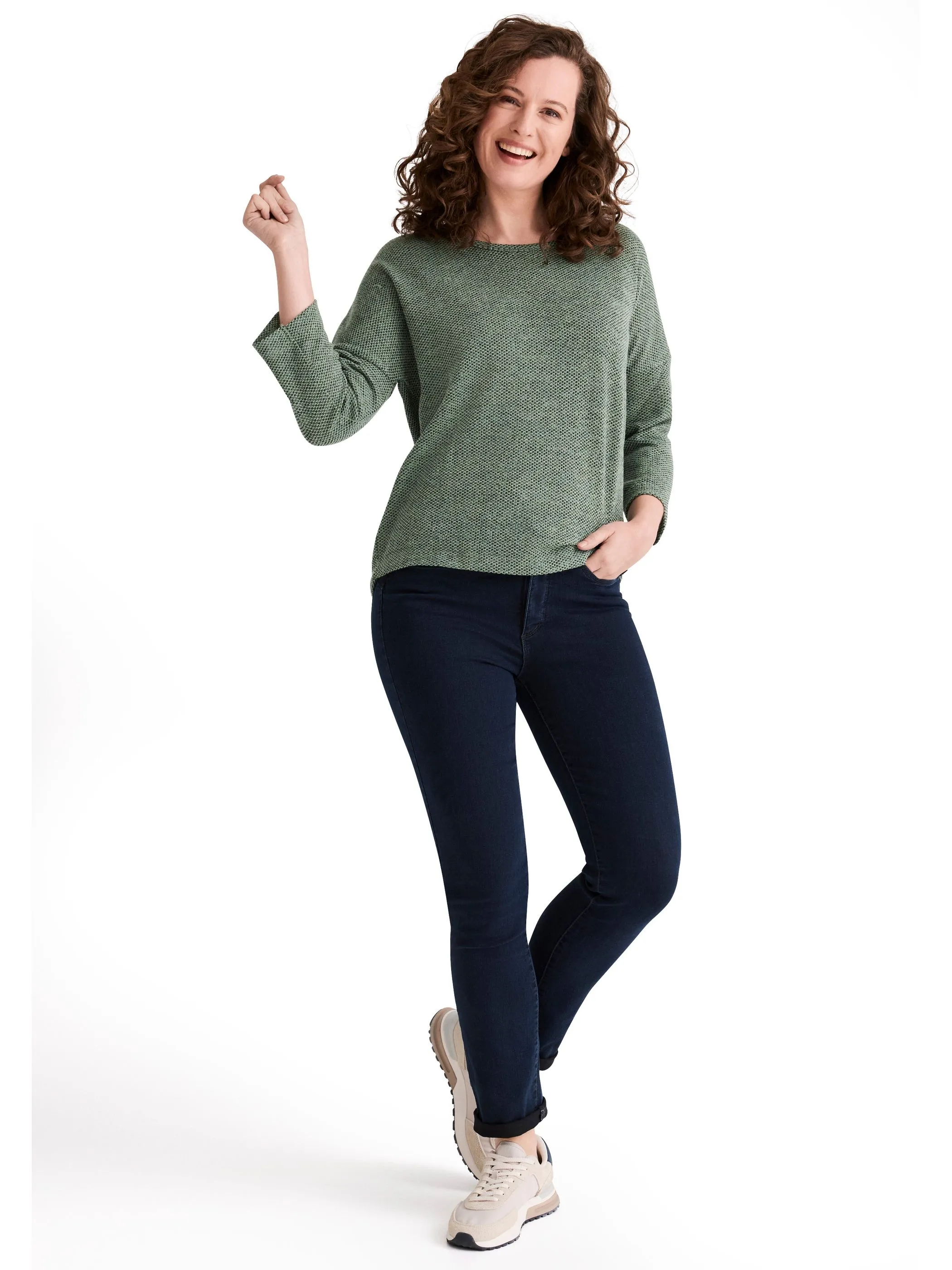Stooker DOB 23100820009766 Da. Strick ligh Grün 906329 9766 4
