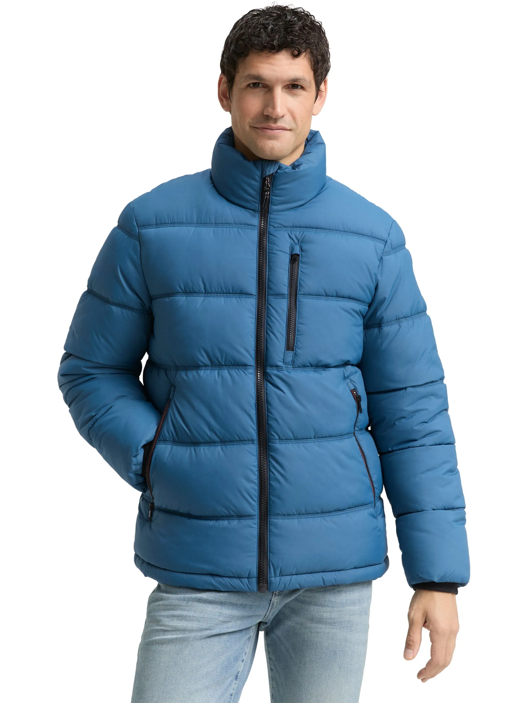Tom Tailor 1046974 sporty puffer Blau 914677 38224 5
