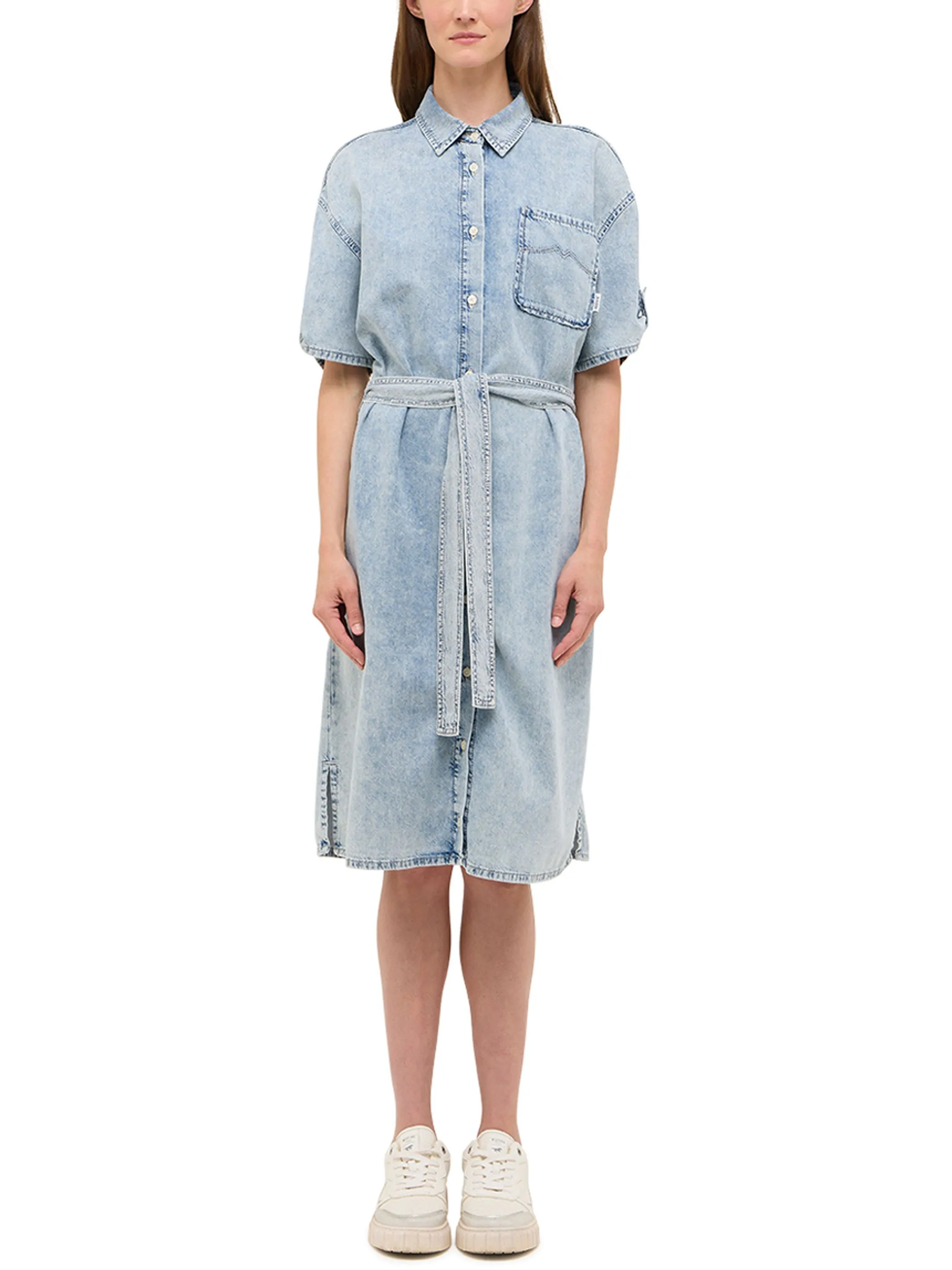 Mustang 1016564 STYLE CAMILLA DRESS Blau 911682 5000101 4
