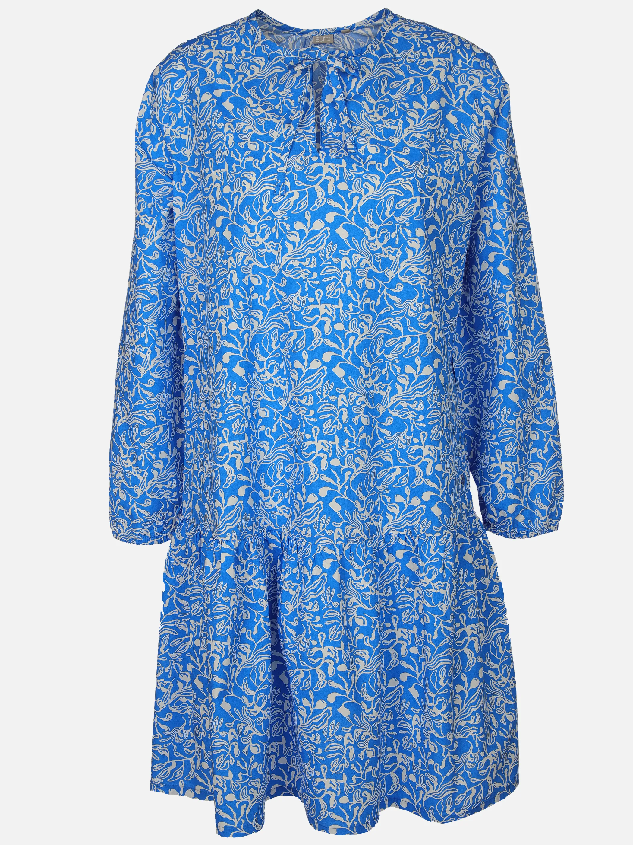 Sure Da-Volantkleid m. Print Blau 905695 BLAU 1