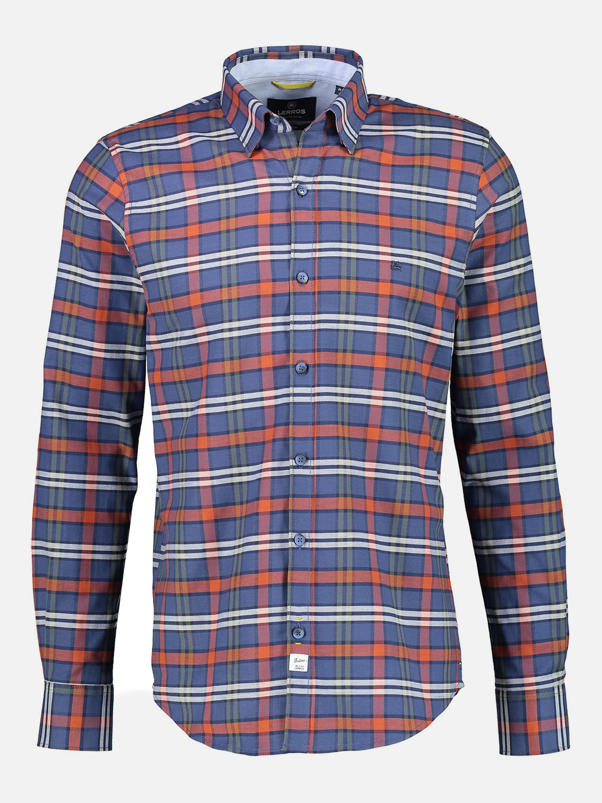 Lerros 21N1476 HEMD 1/1 ARM Blau 856906 478 1 Lerros 21N1476 HEMD 1/1 ARM Blau 856906 478 1