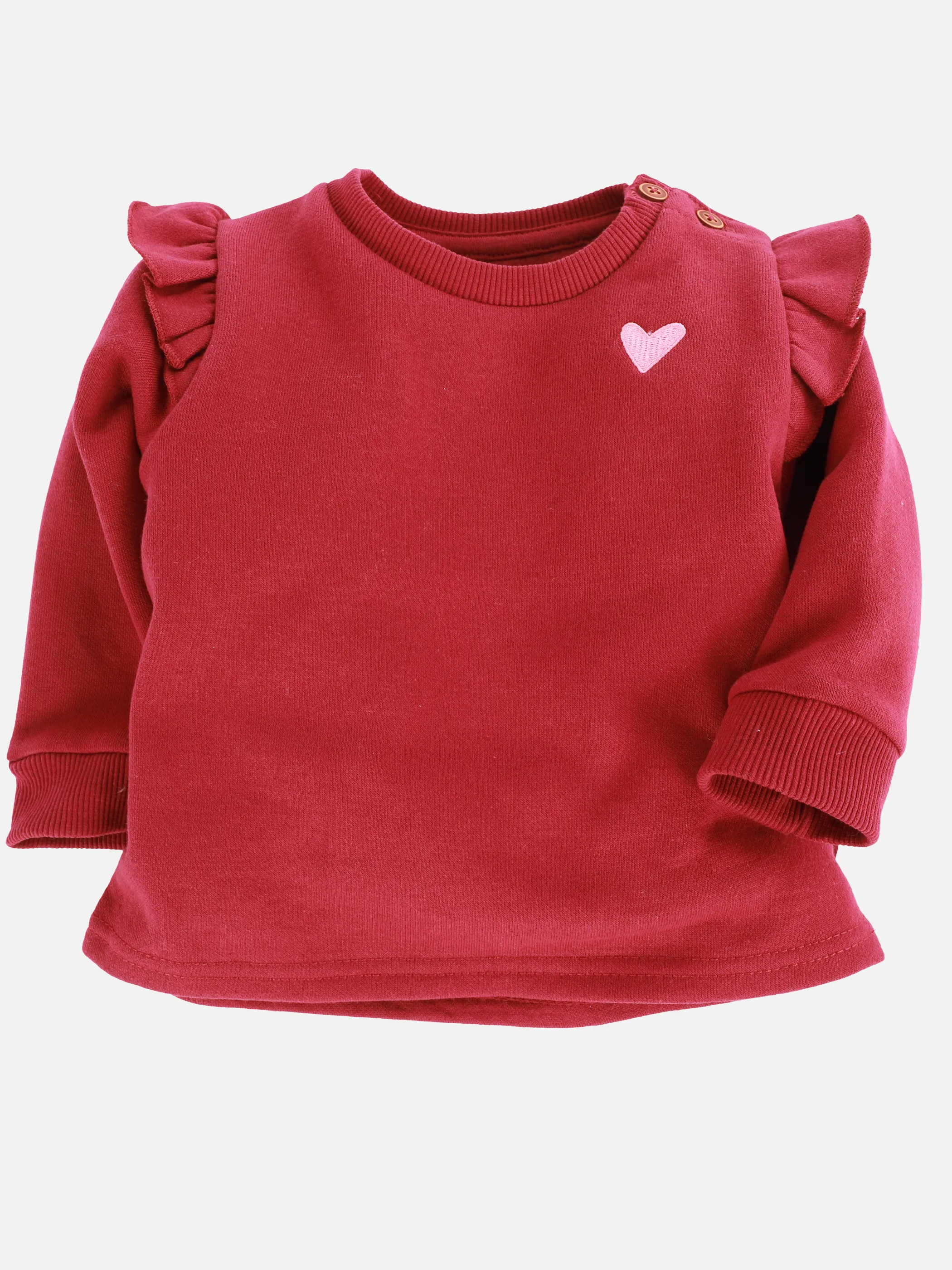 Bubble Gum BM Sweatshirt mit butterfly Ärmeln und Stickerei Rot 900746 PLUM 2 Bubble Gum BM Sweatshirt mit butterfly Ärmeln und Stickerei Rot 900746 PLUM 2