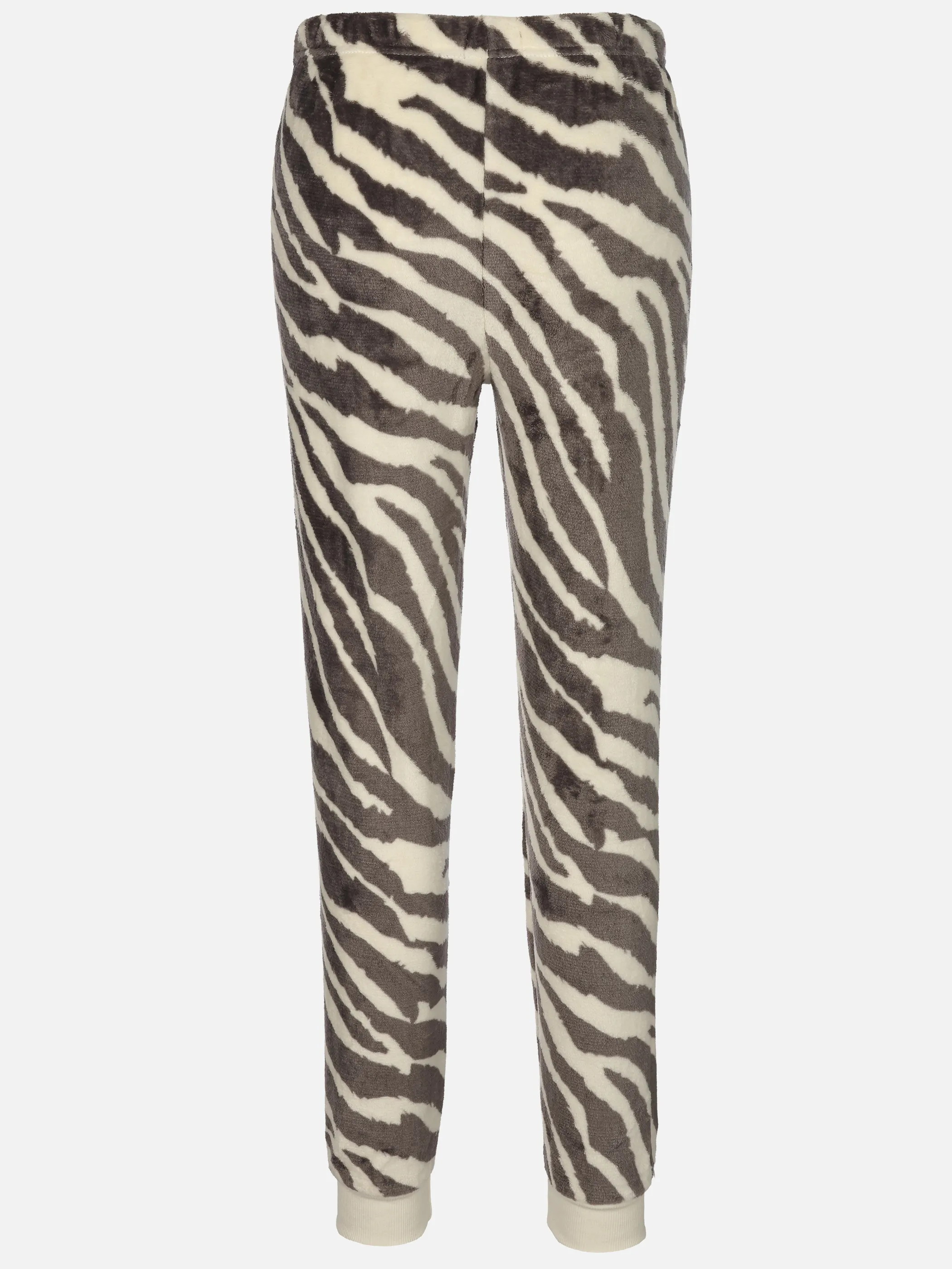 Sure Da. Kuschelfleecehose mit Bündchen Grau 932871 ZEBRA 2