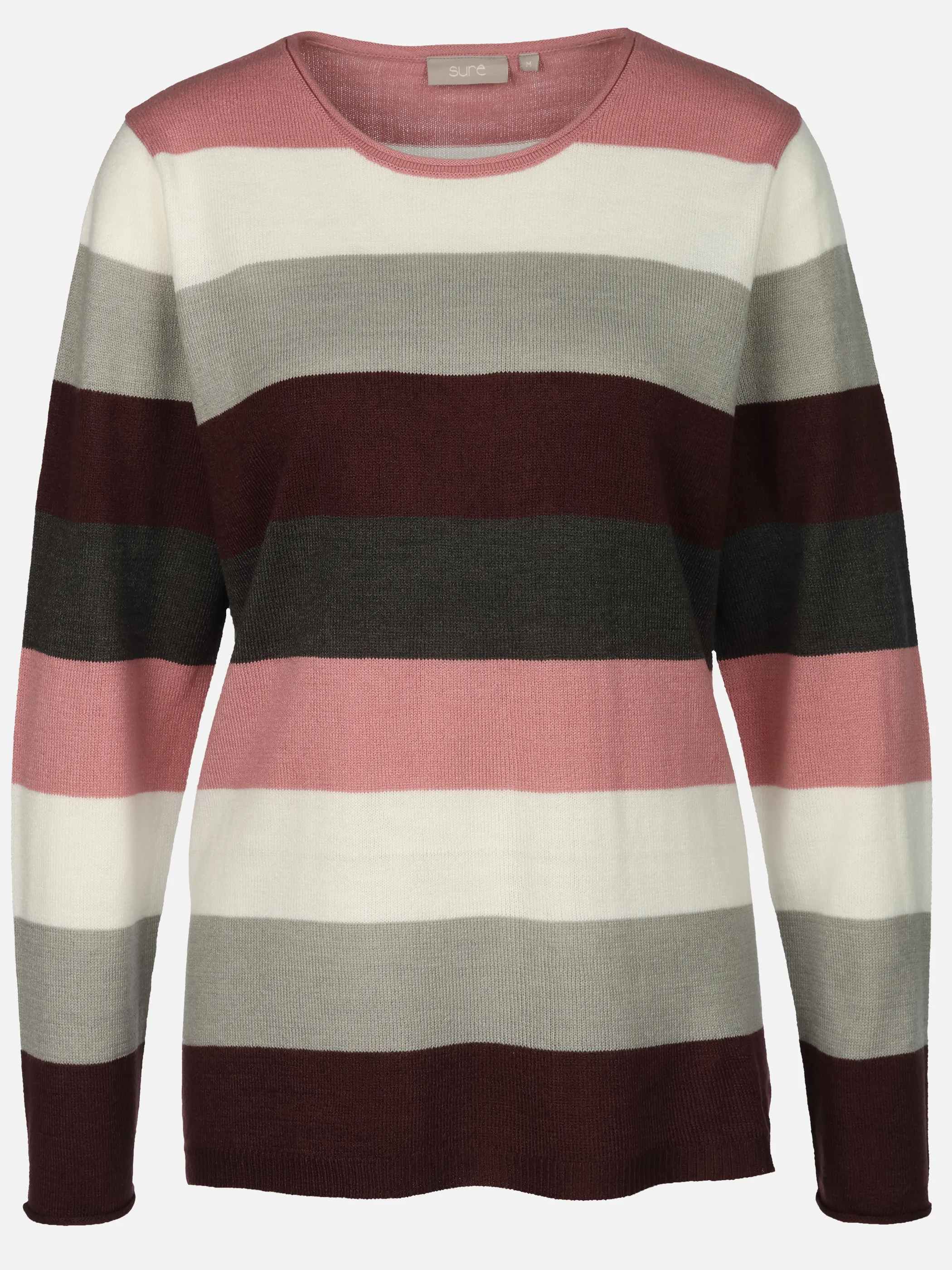 Sure Da-Pullover "Cashmere like" Rot 912702 BORDEAUX 1