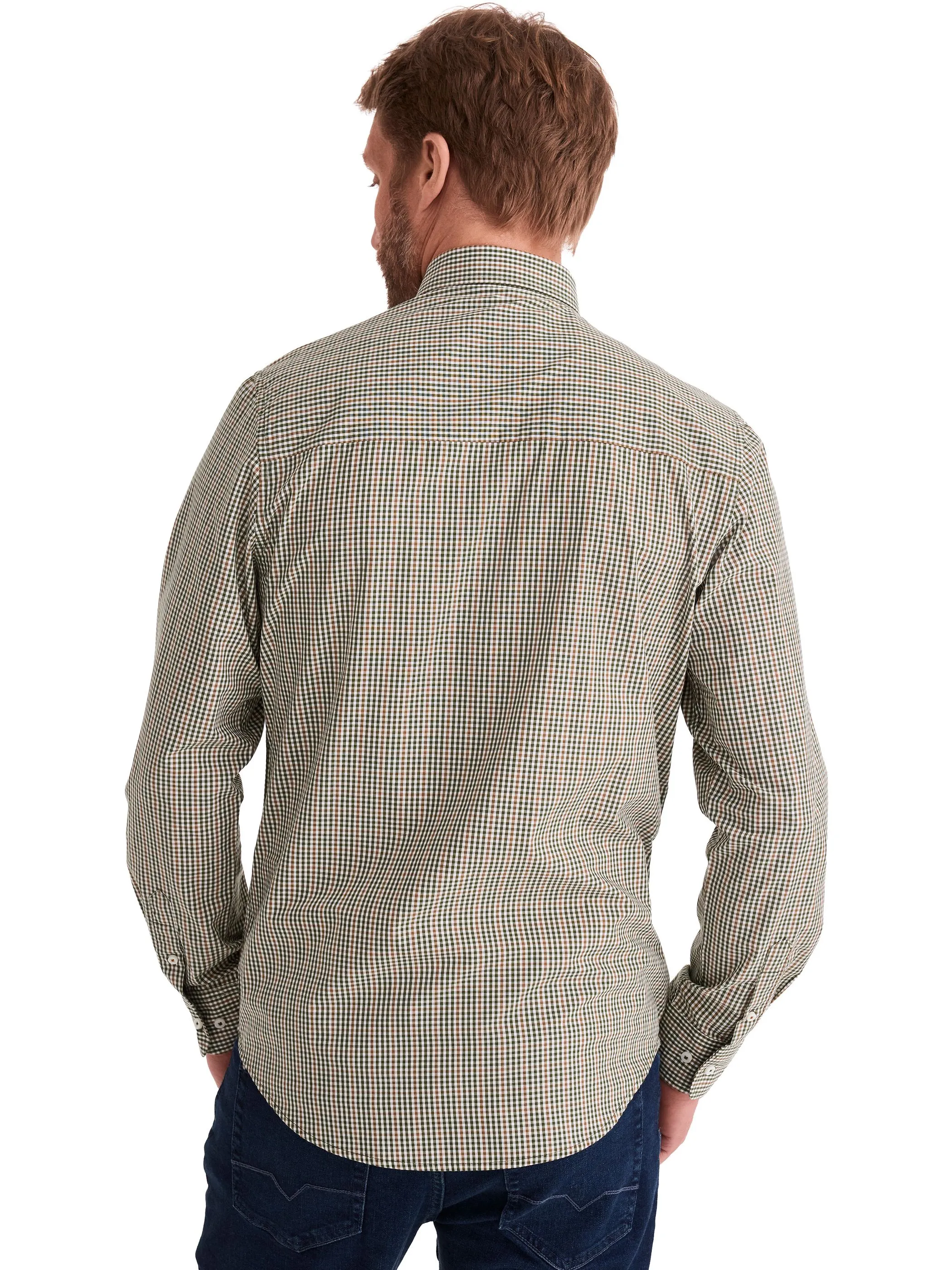 Stooker HAKA 73170030009152 He. Bluse/Hemd, Grün 919970 9152 2