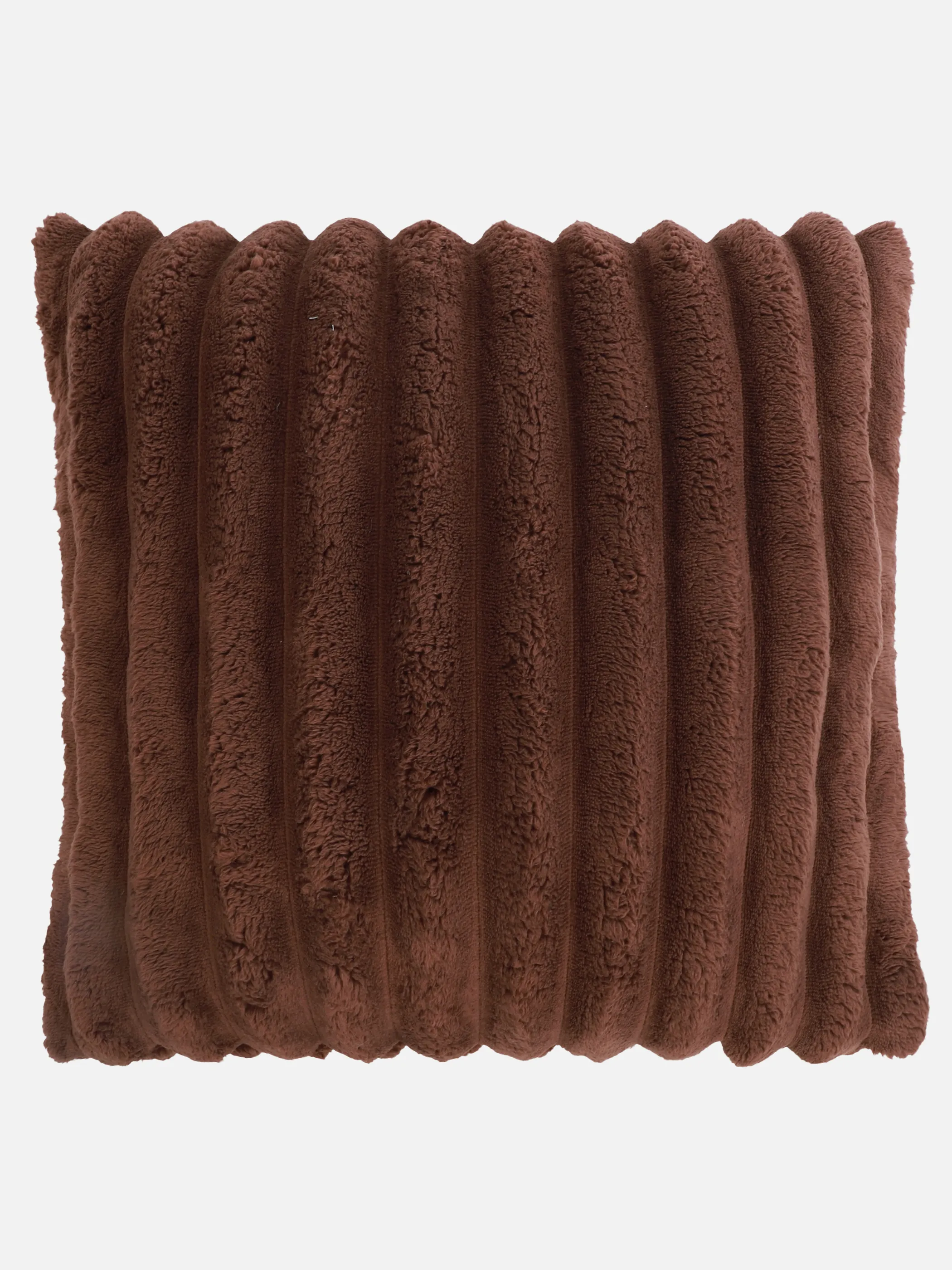 Dream House Kissen 45x45 gerippt Braun 932948 COFFEE 2